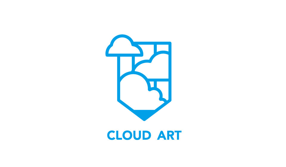 Cloud Art Logo