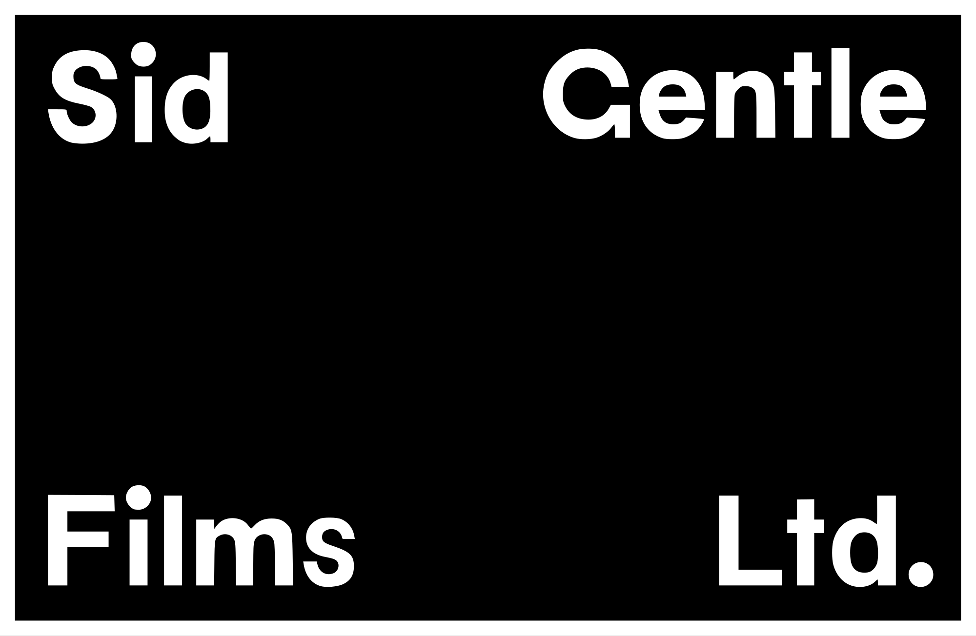 Sid Gentle Films Logo
