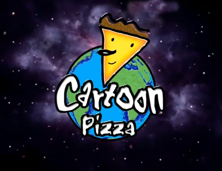 Cartoon Pizza Logo