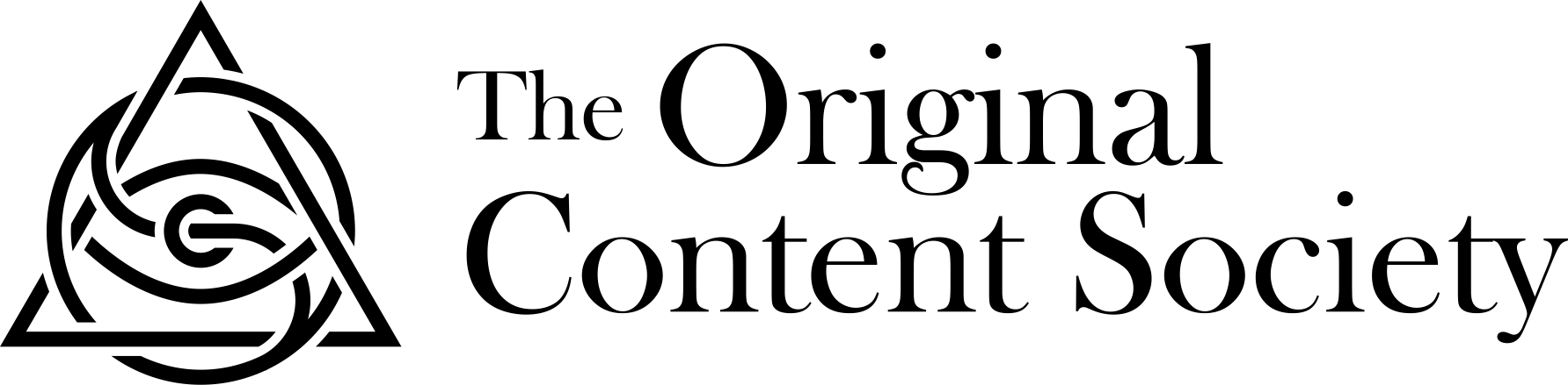 The Original Content Society Logo