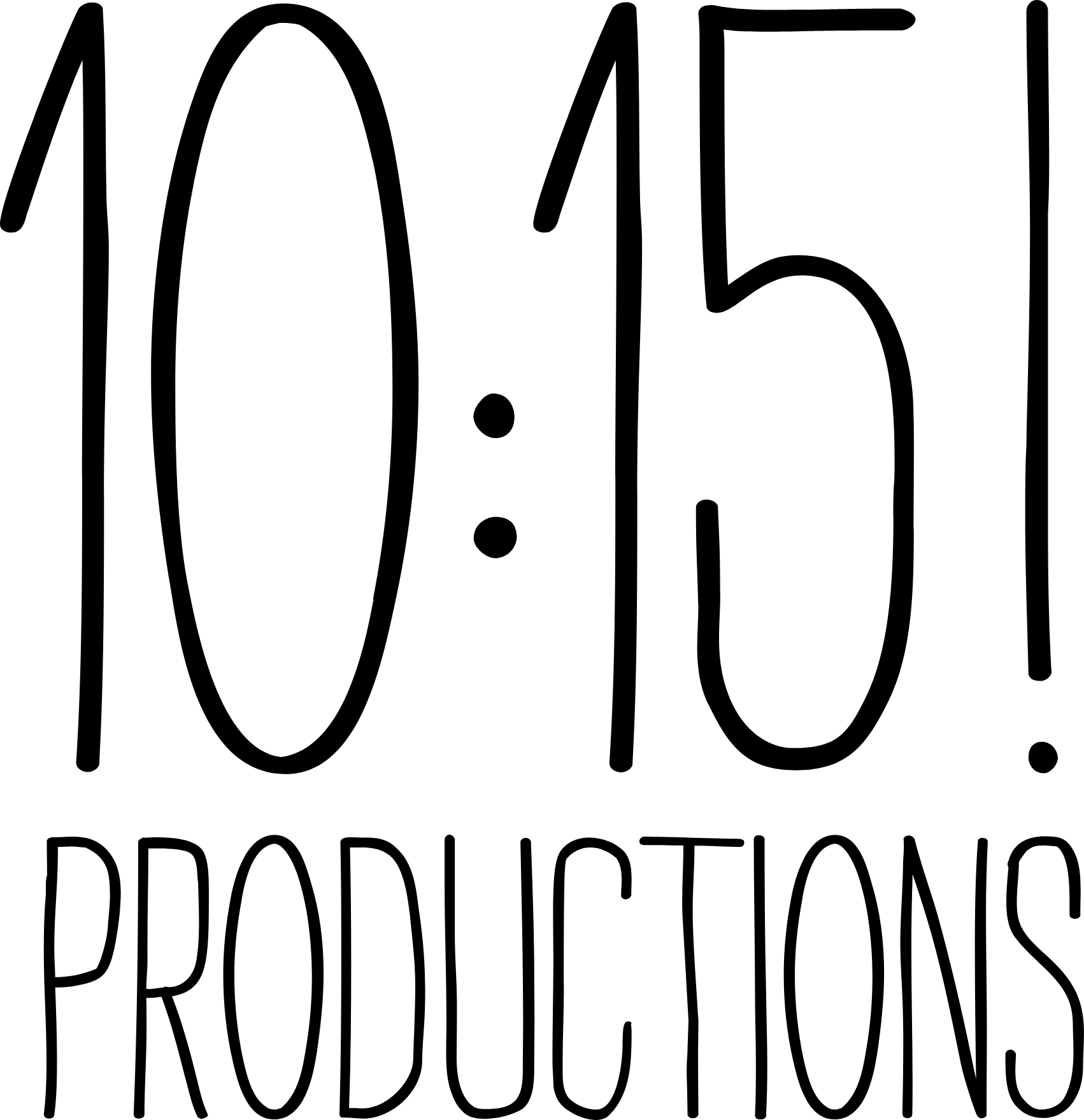 10:15! Productions Logo