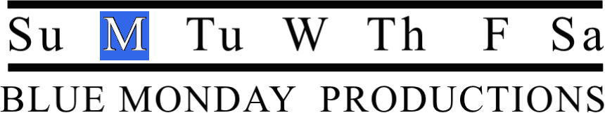 Blue Monday Productions Logo