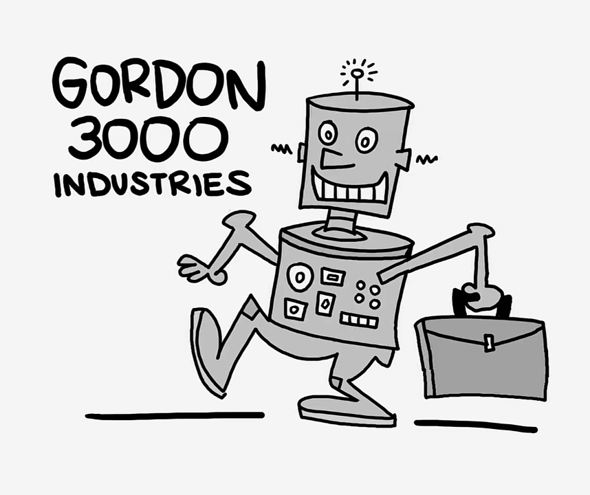 Gordon 3000 Industries Logo