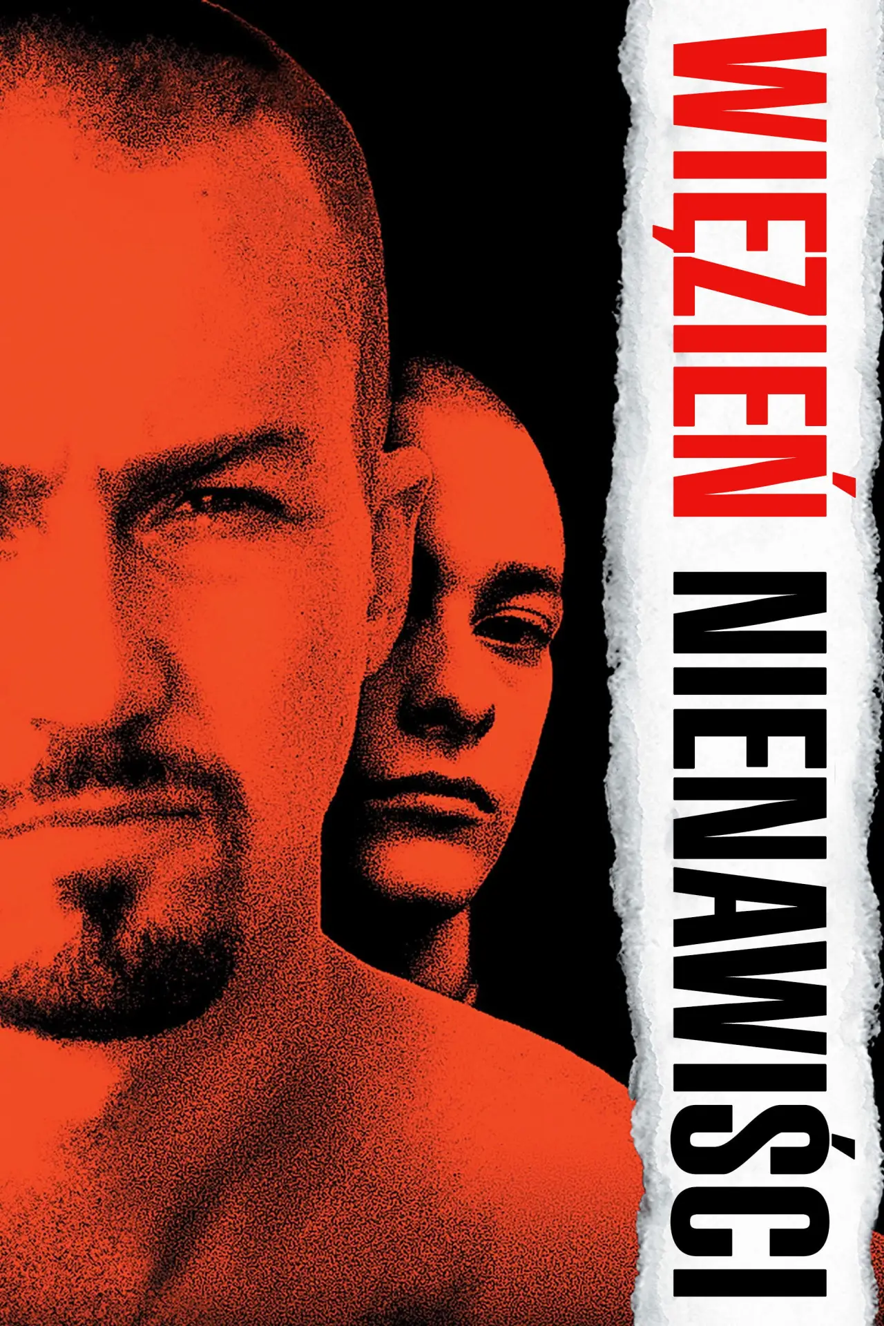 Plakat filmowy "Więzień nienawiści"