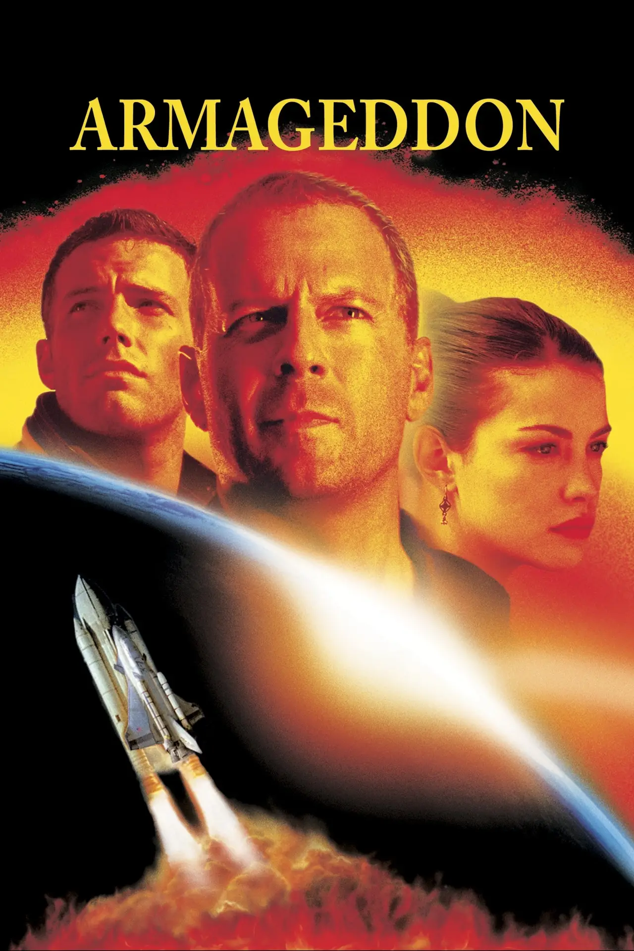 Plakat filmowy "Armageddon"