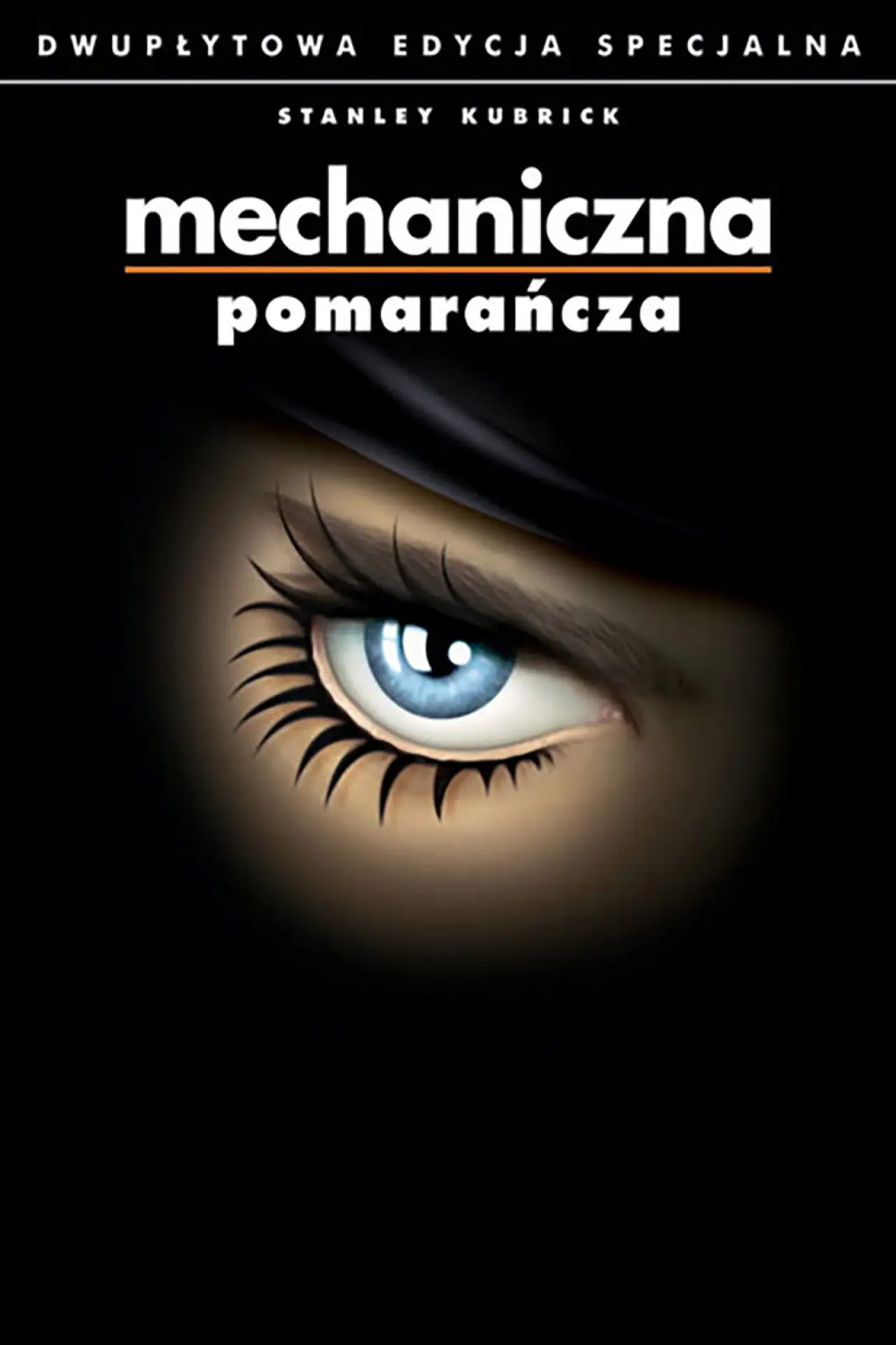 Plakat filmowy "Mechaniczna pomarańcza"