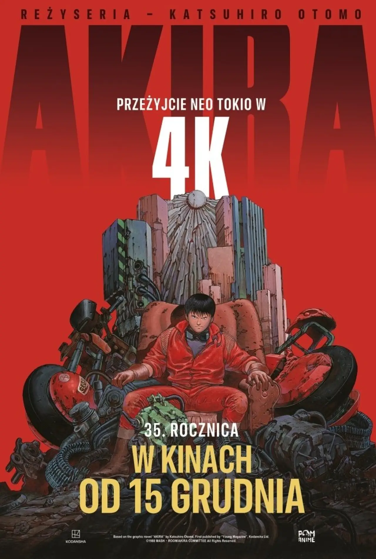 Plakat filmowy "Akira"