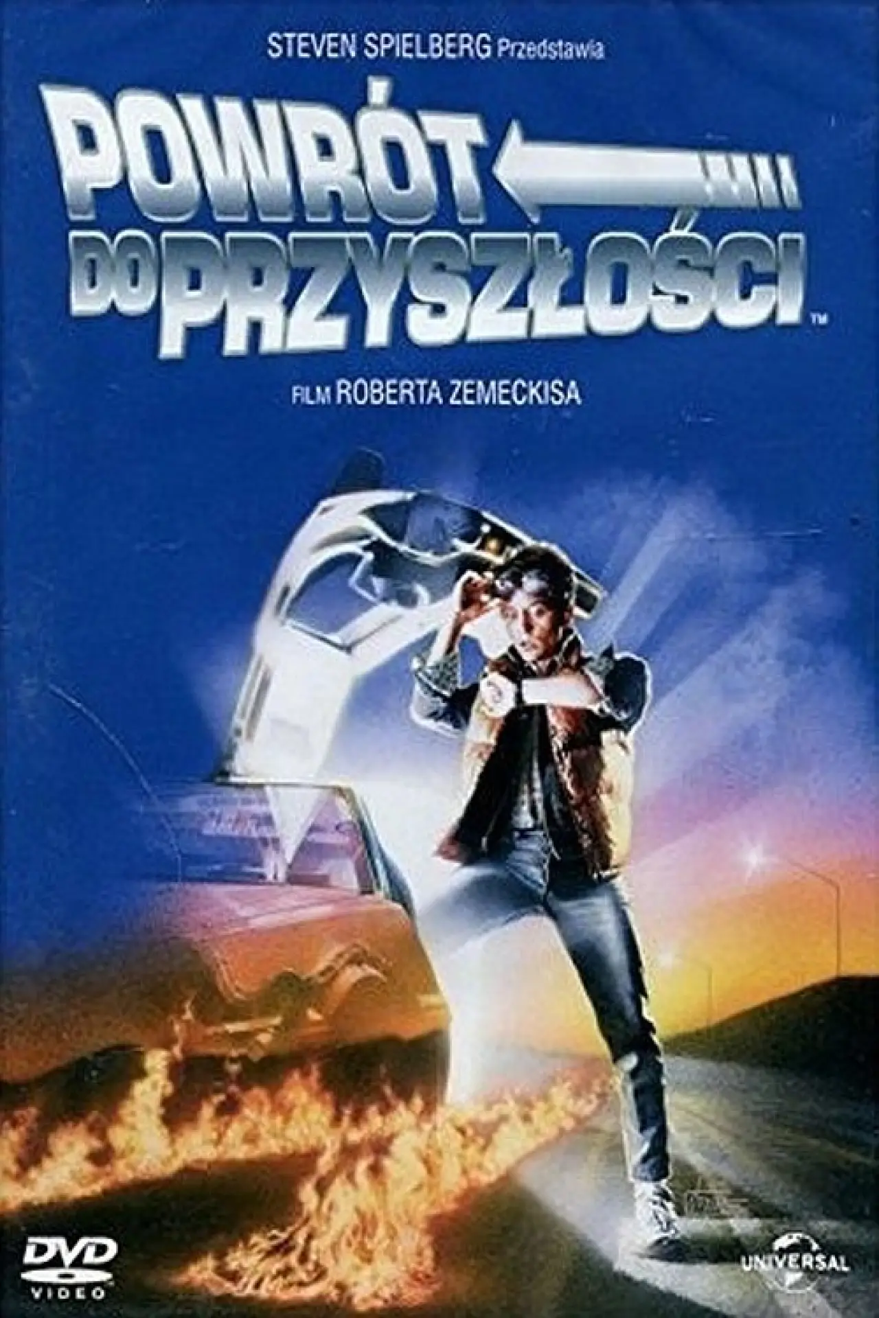 Plakat filmowy "Powrót do przyszłości"