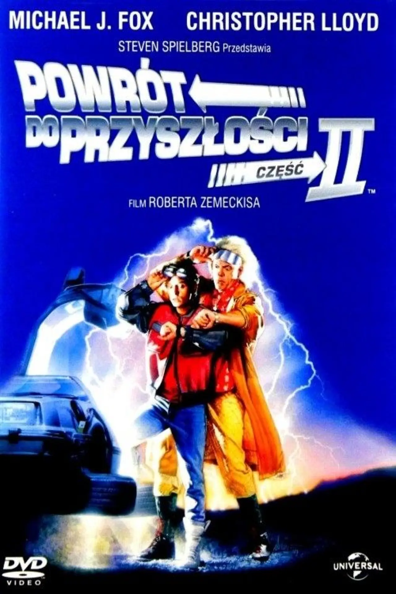 Plakat filmowy "Powrót do przyszłości II"