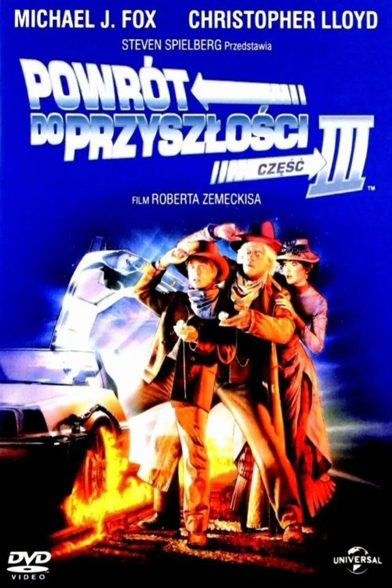 Plakat filmowy "Powrót do przyszłości III"