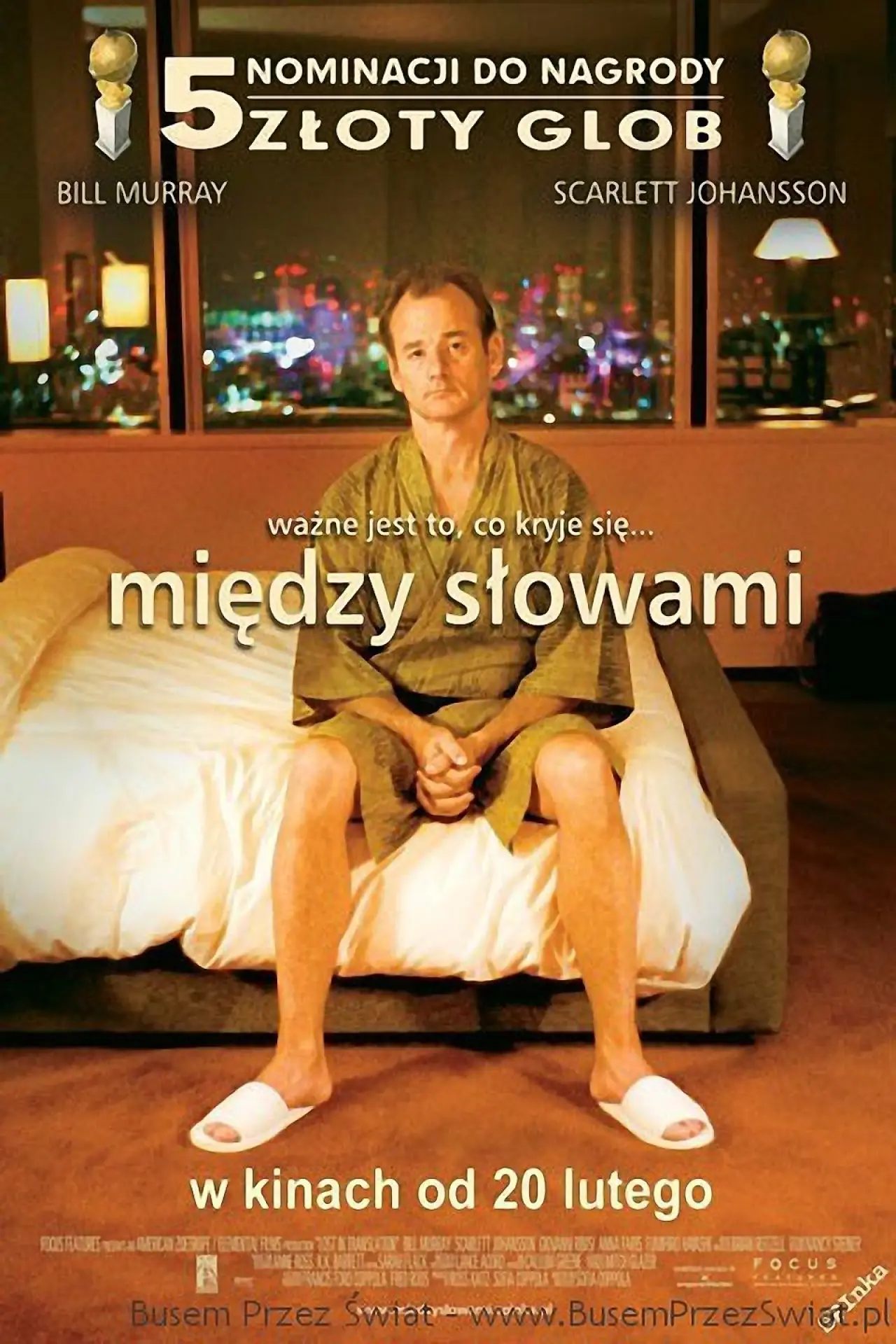 Plakat filmowy "Między Słowami"