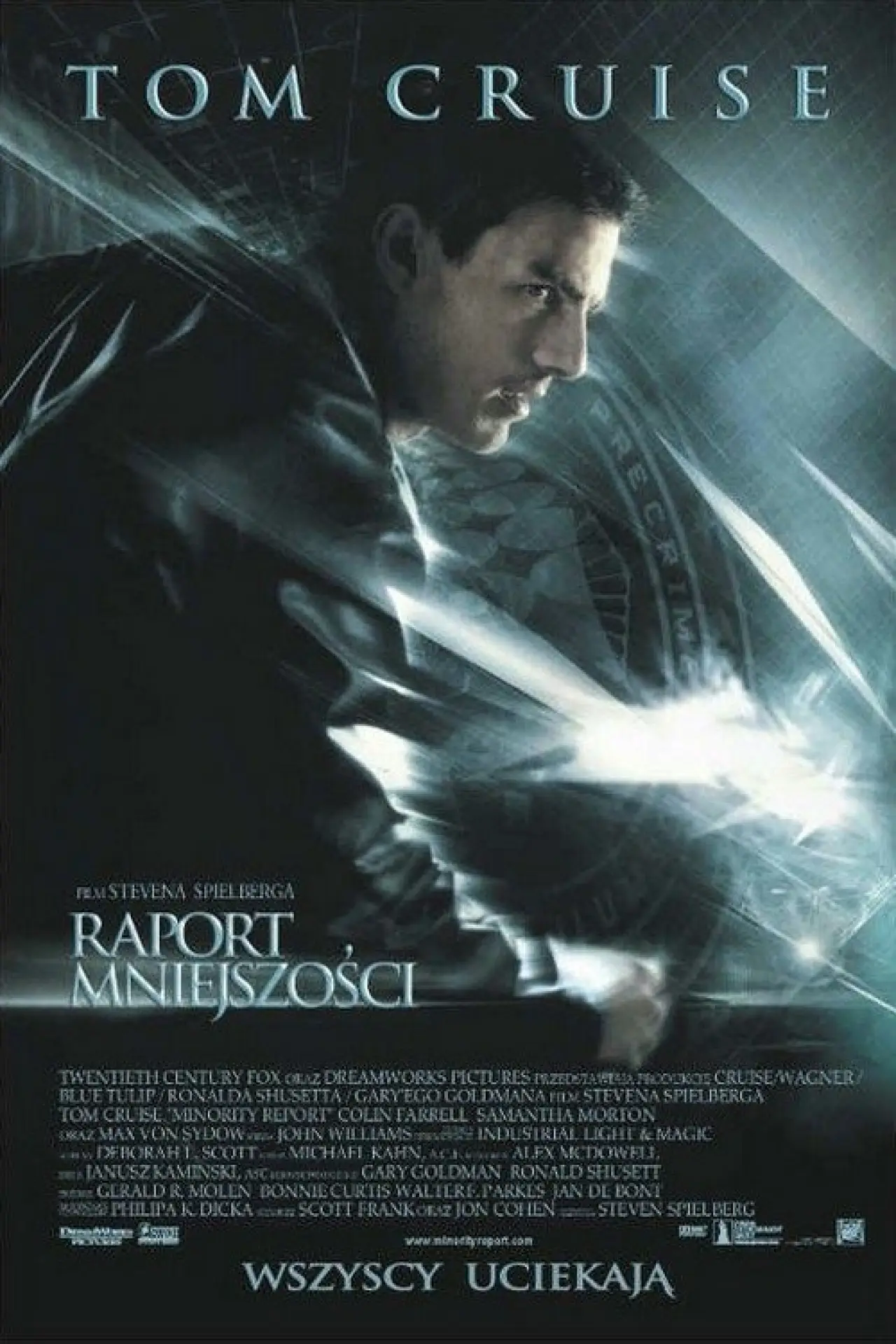 Plakat filmowy "Raport mniejszości"