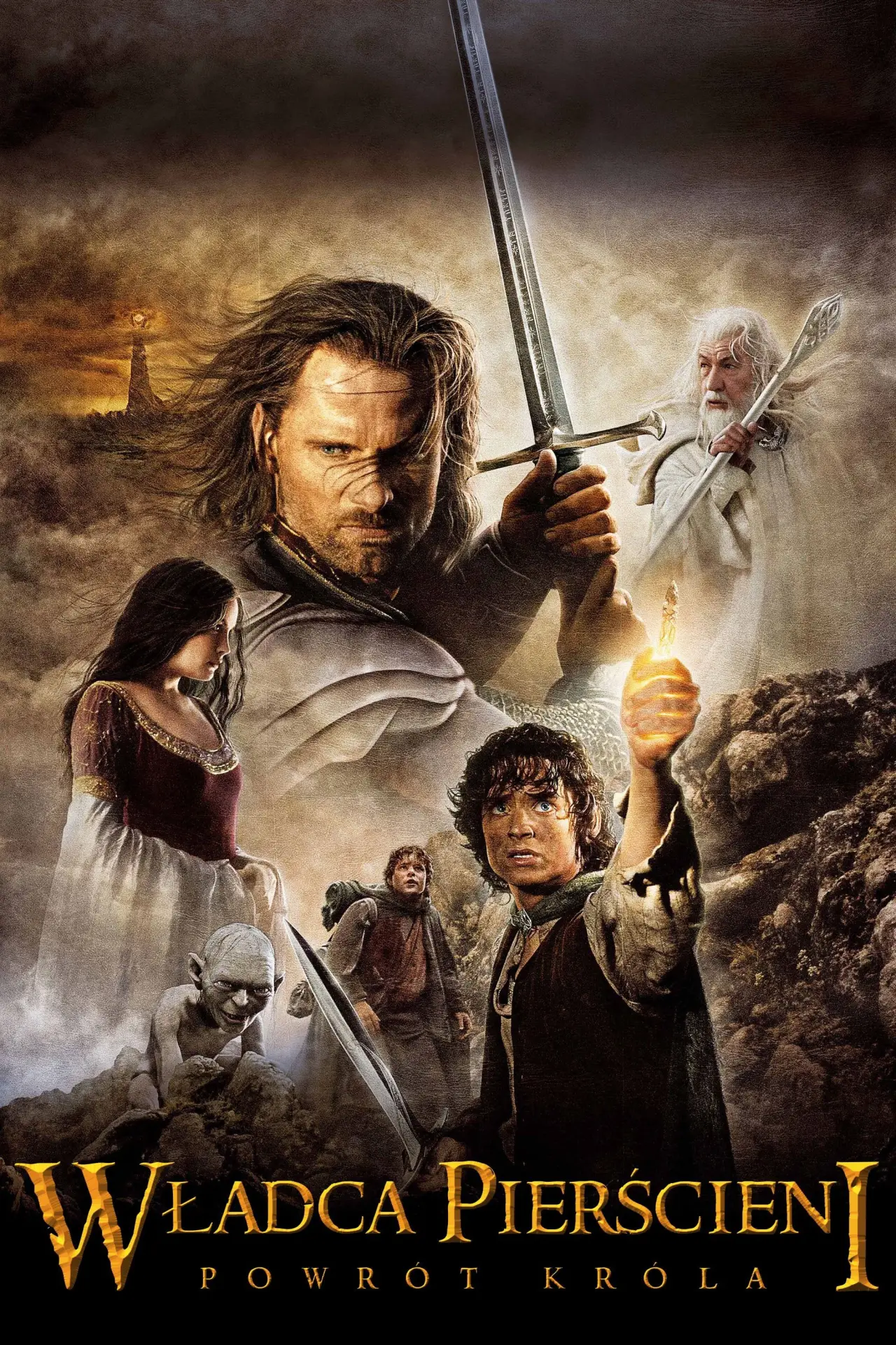 Plakat filmowy "Władca Pierścieni: Powrót króla"