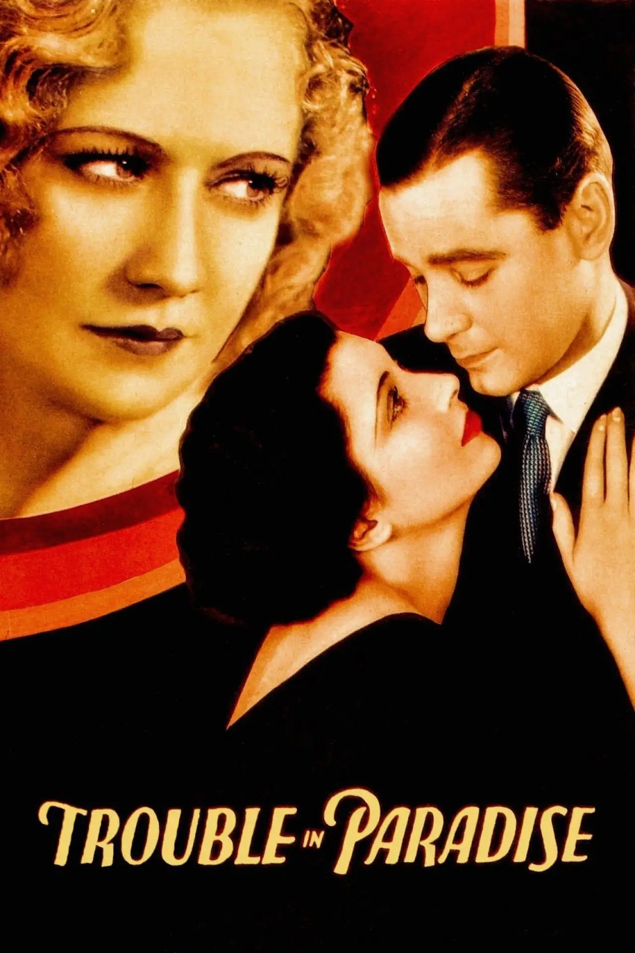 Plakat filmowy "Złote sidła"
