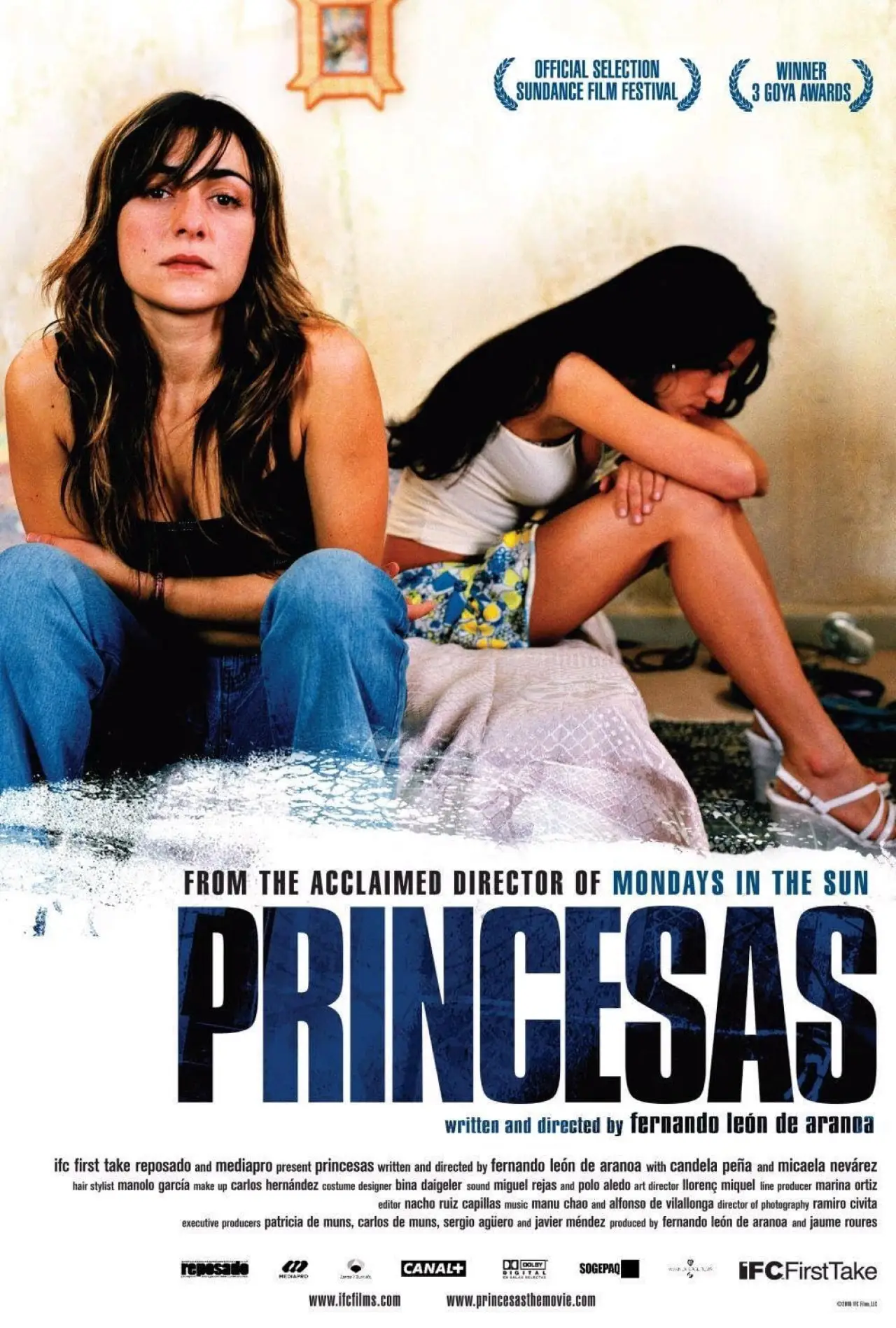 Plakat filmowy "Księżniczki"