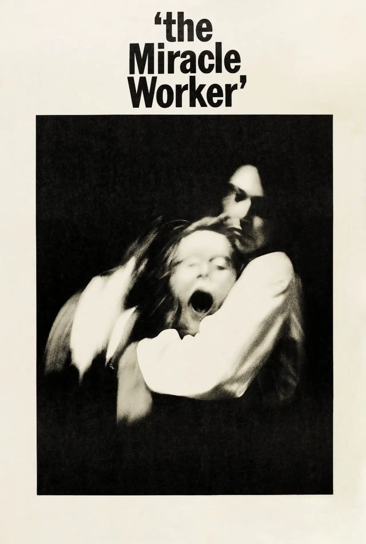 Plakat filmowy "Cudotwórczyni"