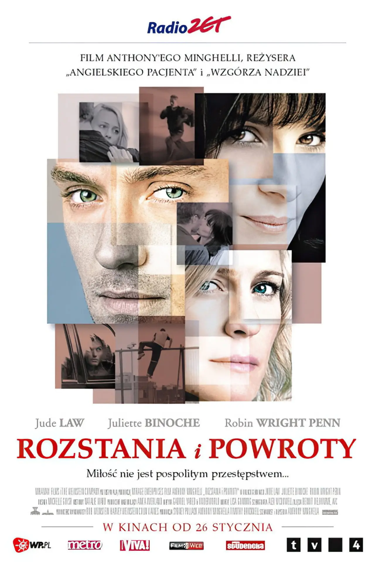 Plakat filmowy "Rozstania i powroty"