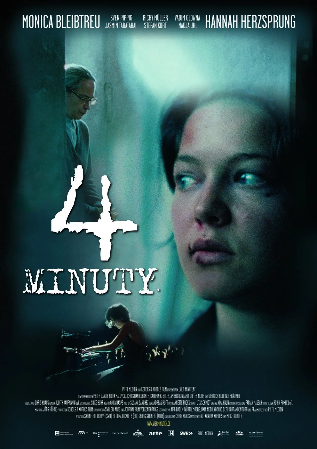 Plakat filmowy "Cztery minuty"