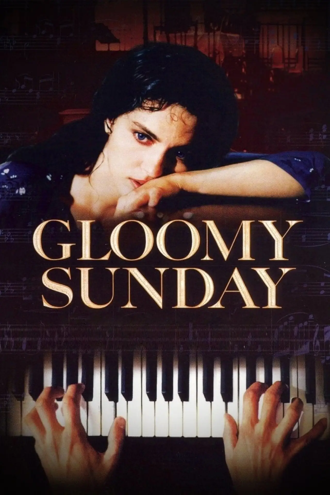 Plakat filmowy "Pieśń o miłości i śmierci"