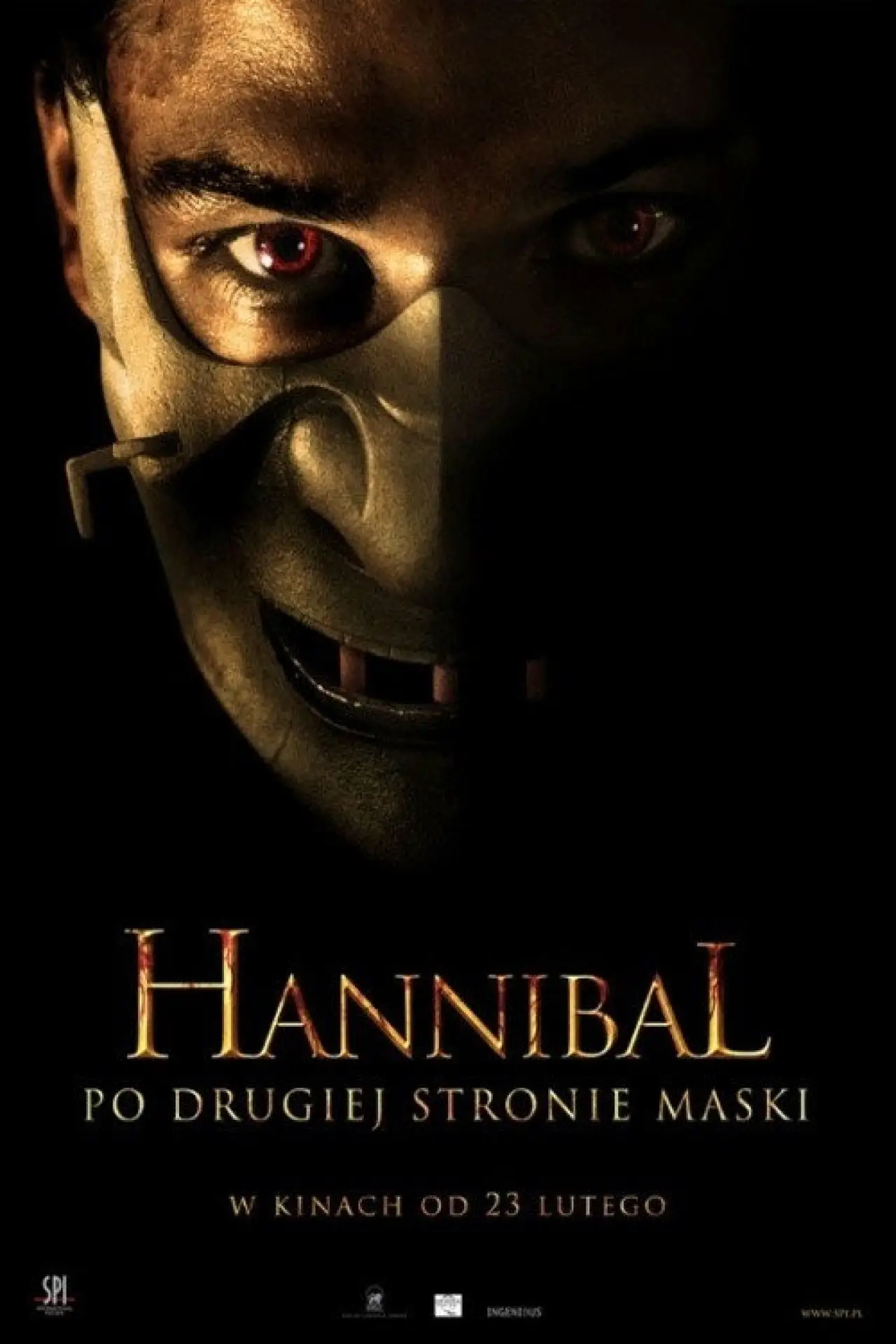 Plakat filmowy "Hannibal. Po drugiej stronie maski"