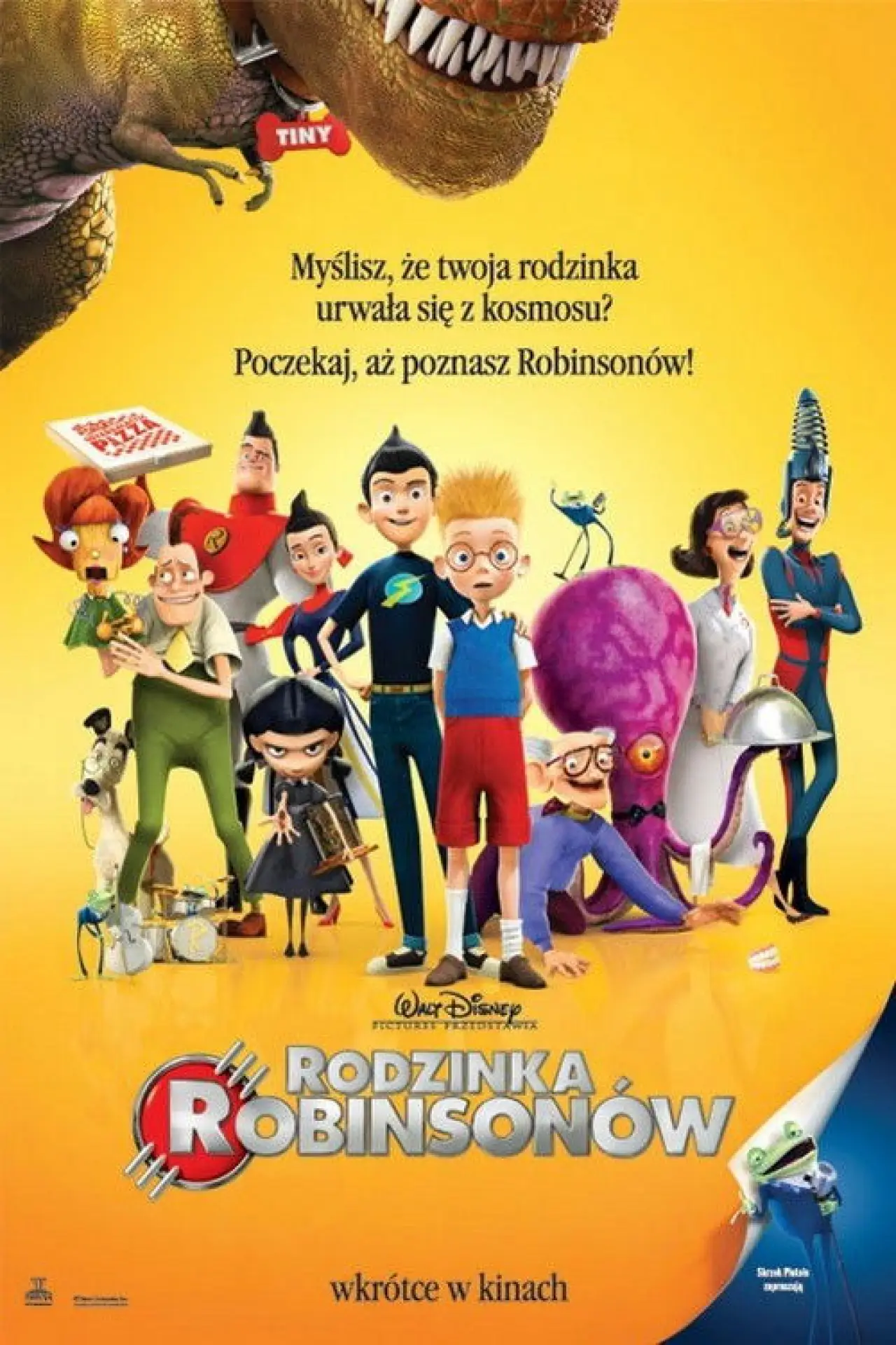 Plakat filmowy "Rodzinka Robinsonów"
