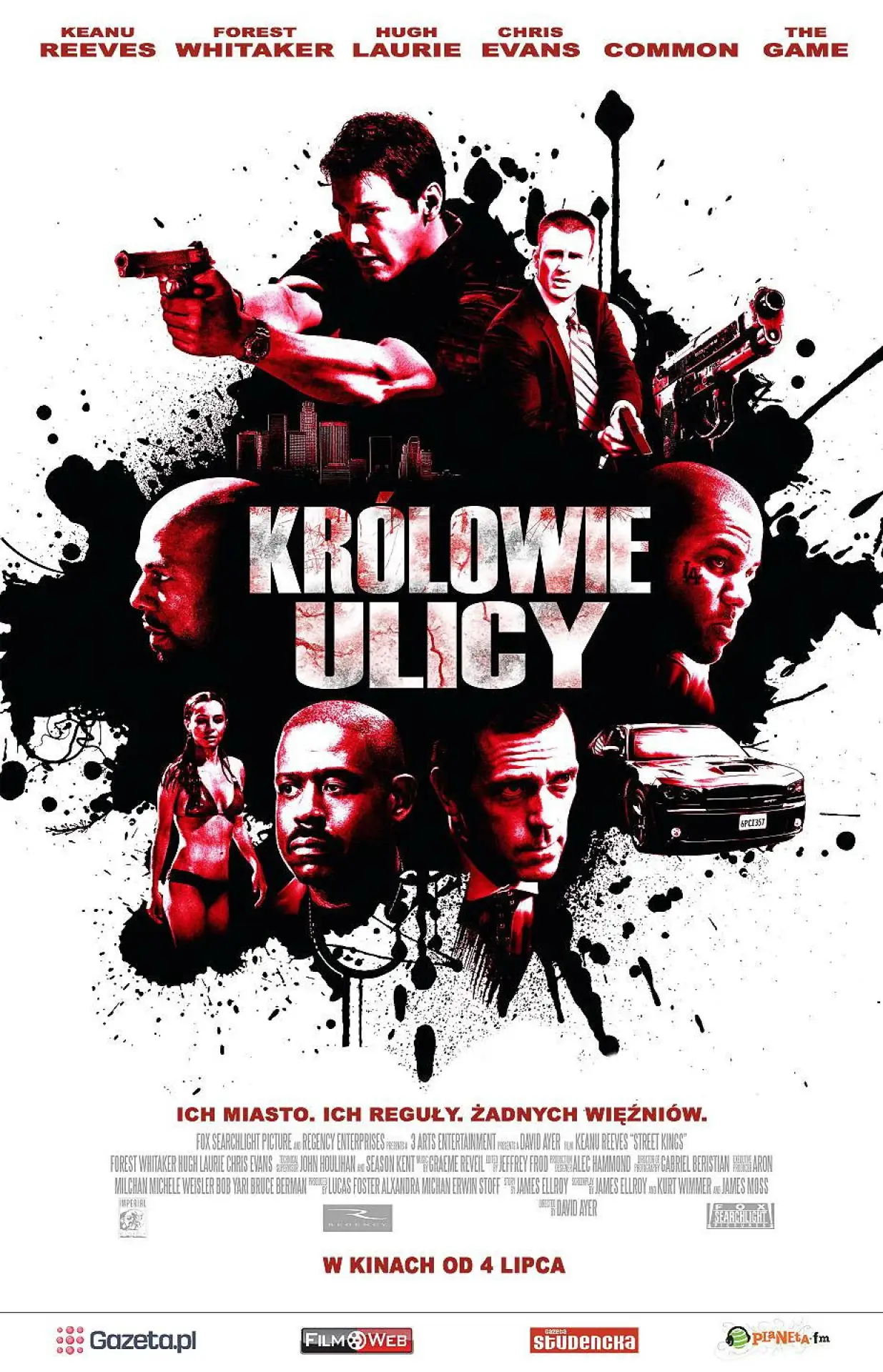 Plakat filmowy "Królowie ulicy"