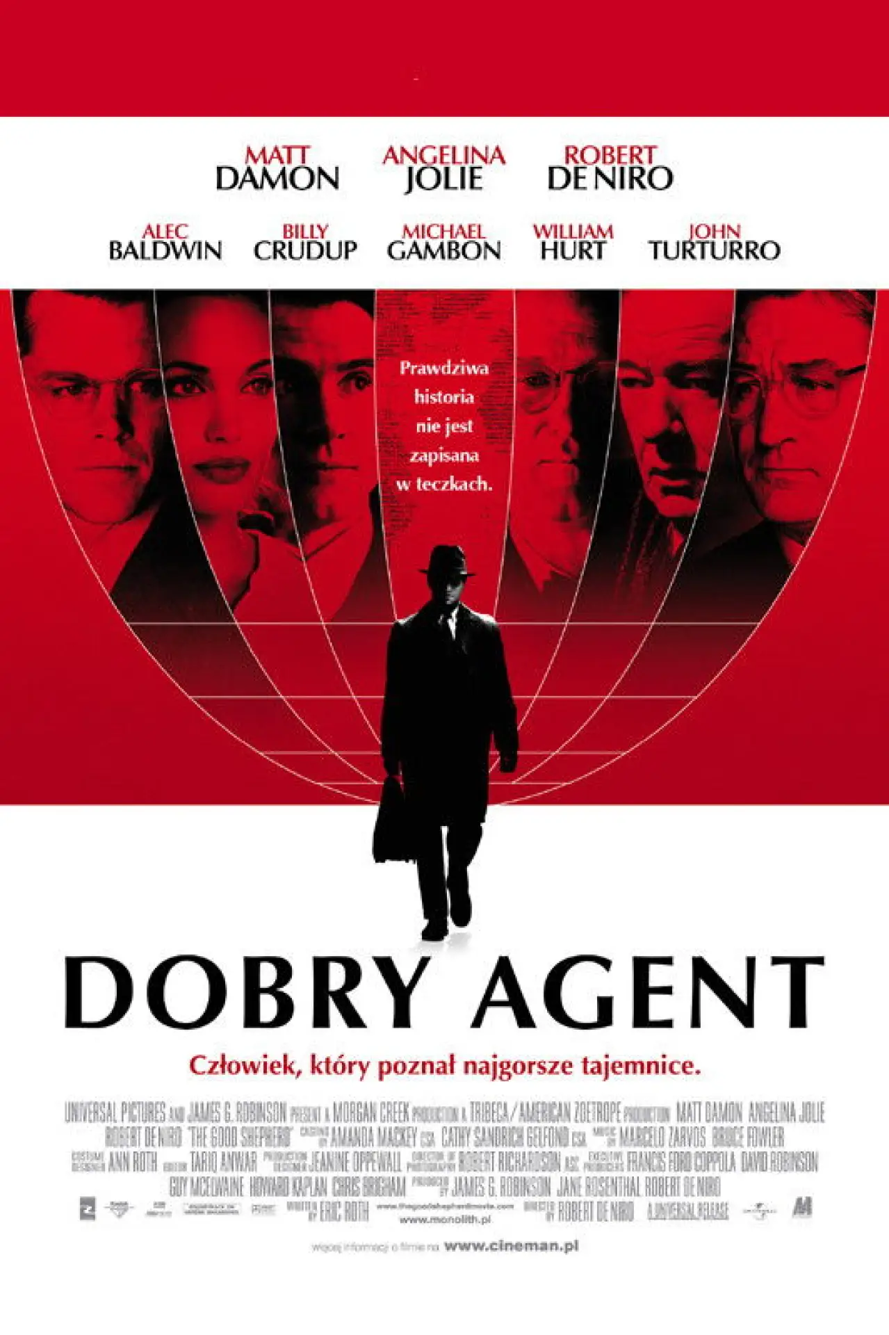 Plakat filmowy "Dobry Agent"