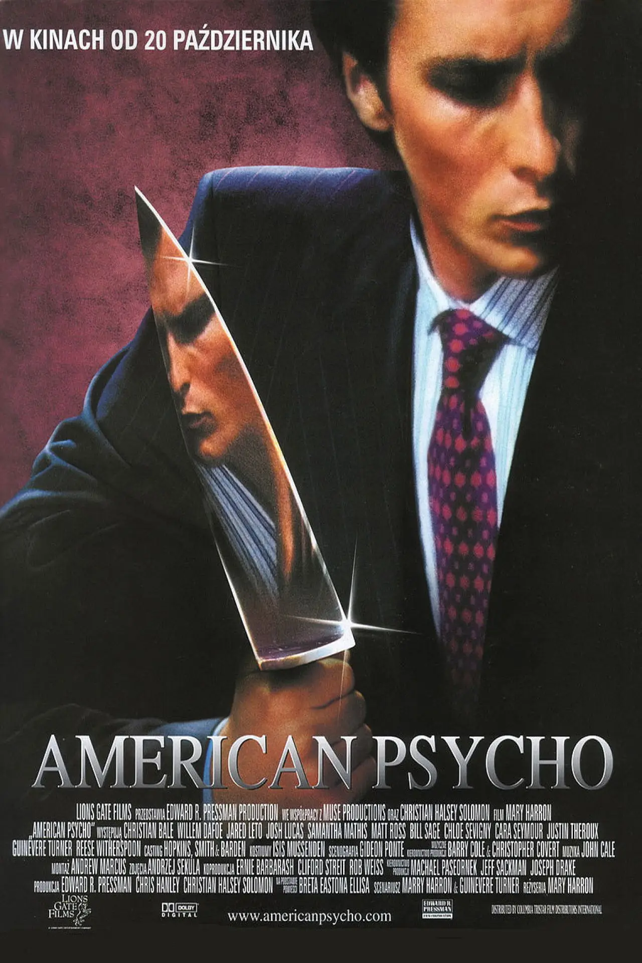 Plakat filmowy "American Psycho"