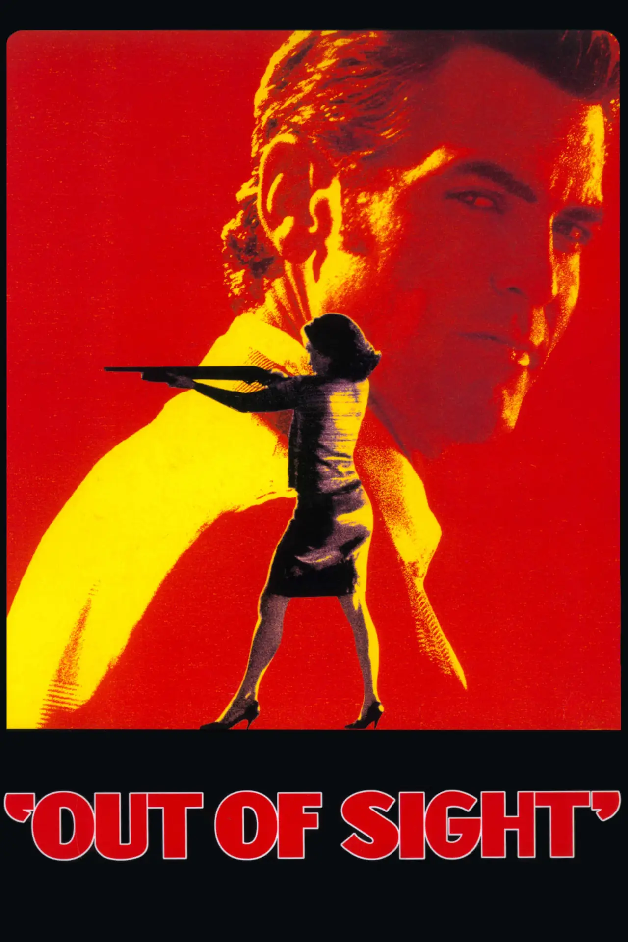 Plakat filmowy "Co z Oczu, To z Serca"