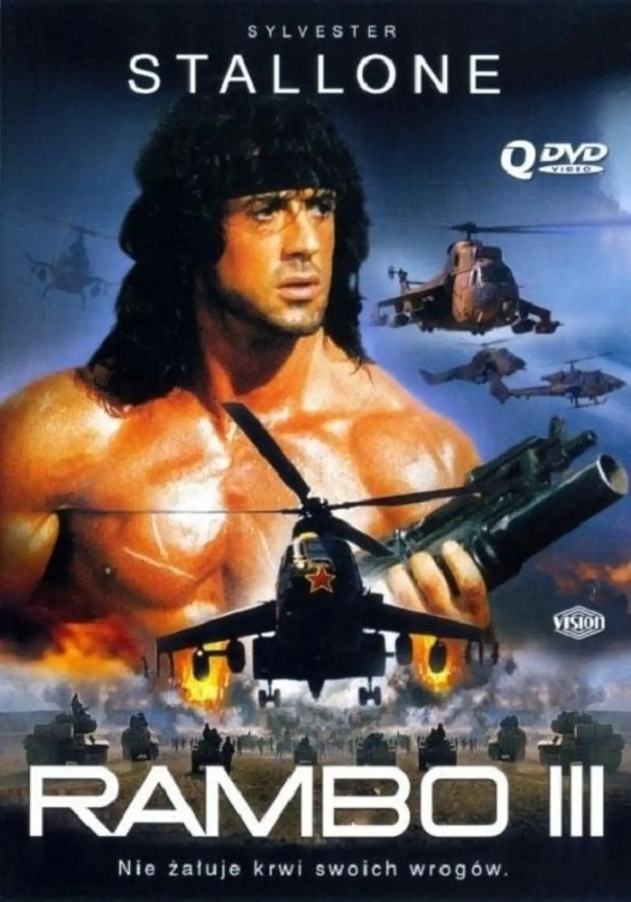 Plakat filmowy "Rambo III"