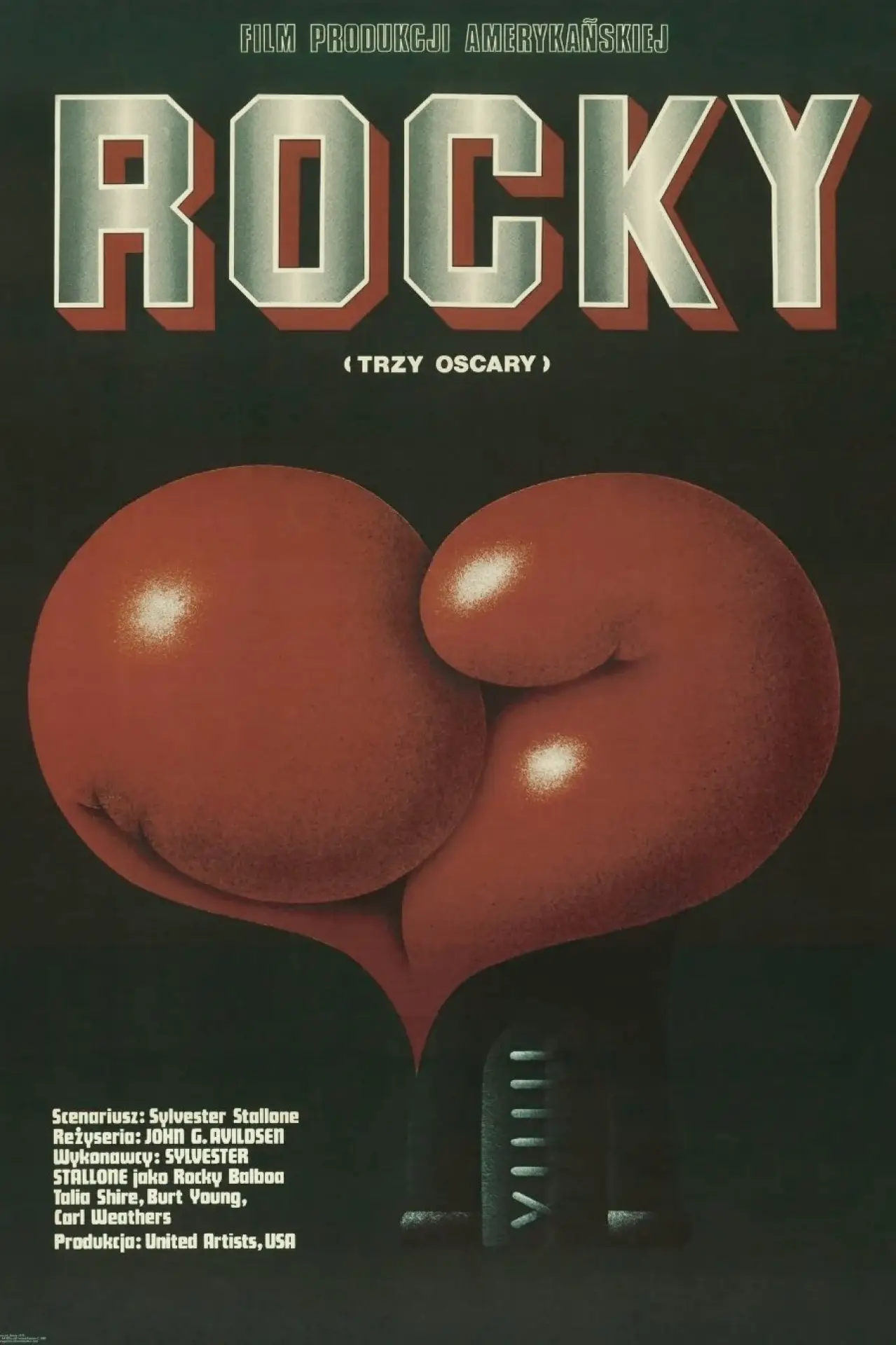 Plakat filmowy "Rocky"