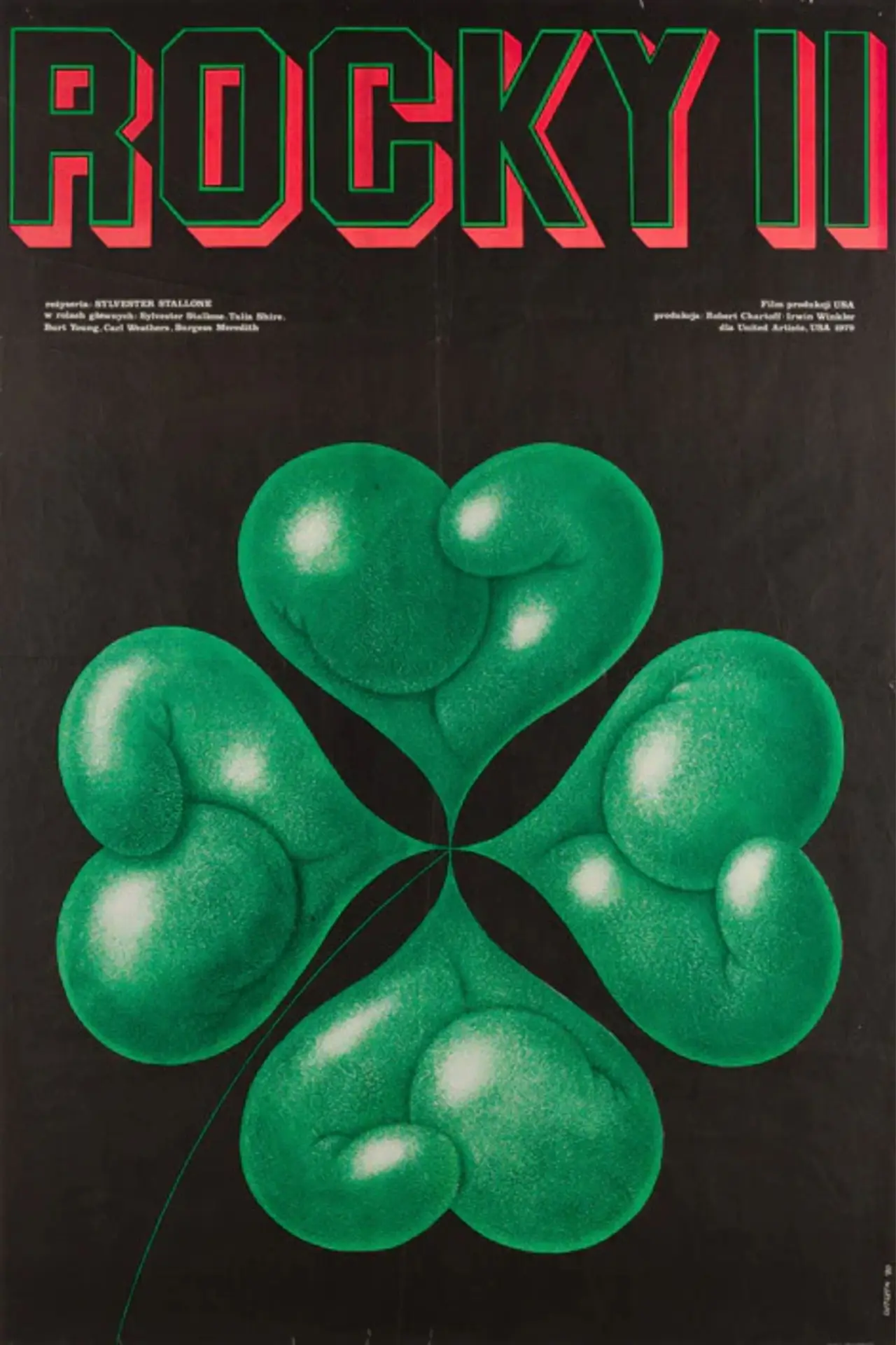 Plakat filmowy "Rocky 2"