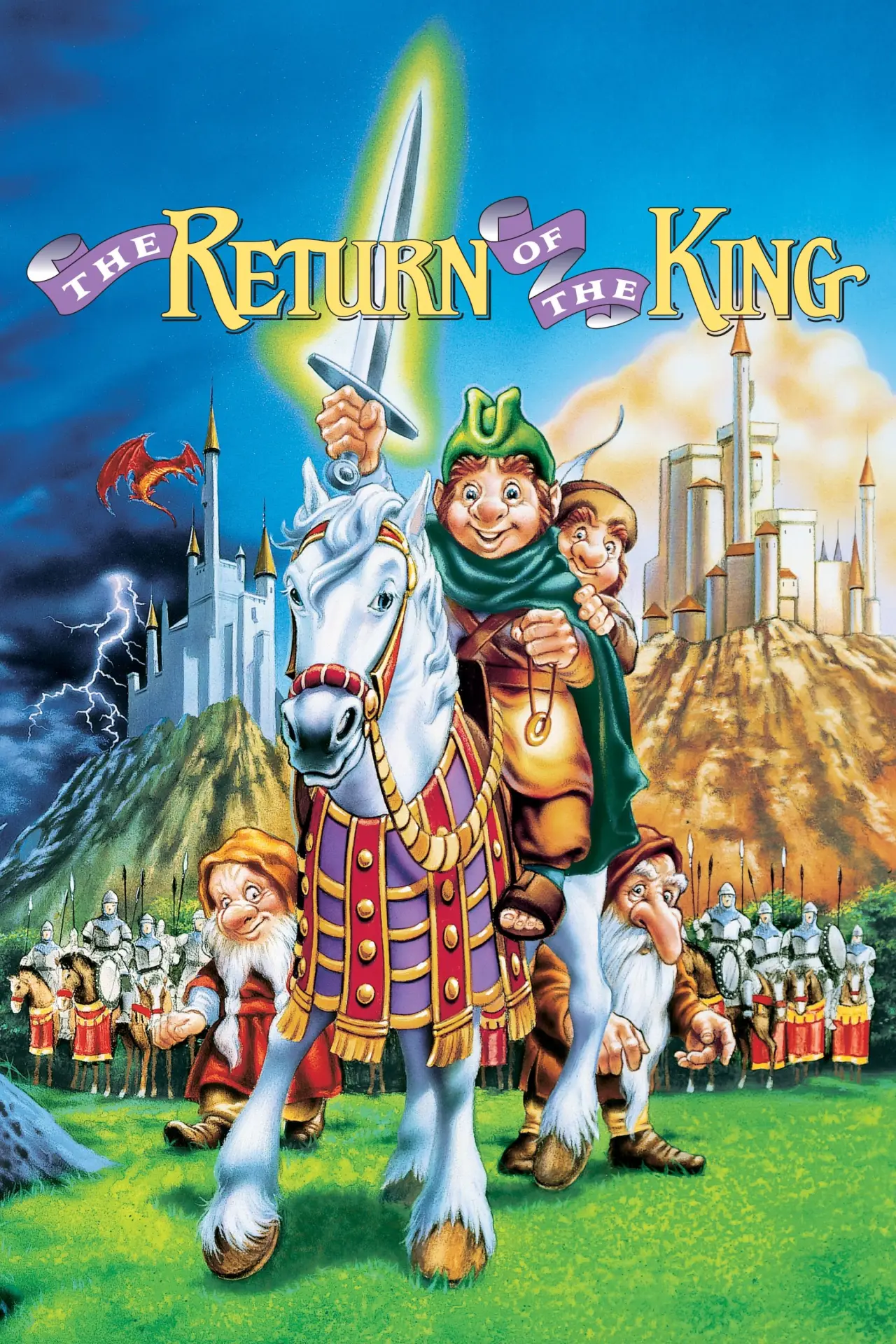 Plakat filmowy "Powrót króla"