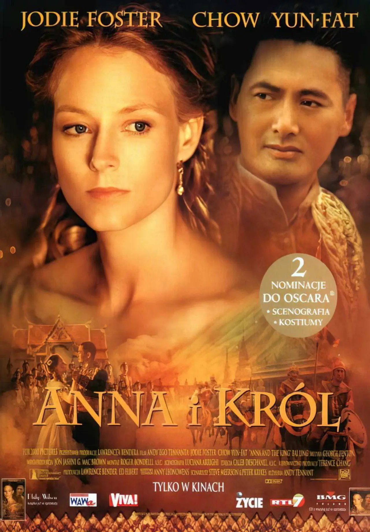 Plakat filmowy "Anna i Król"