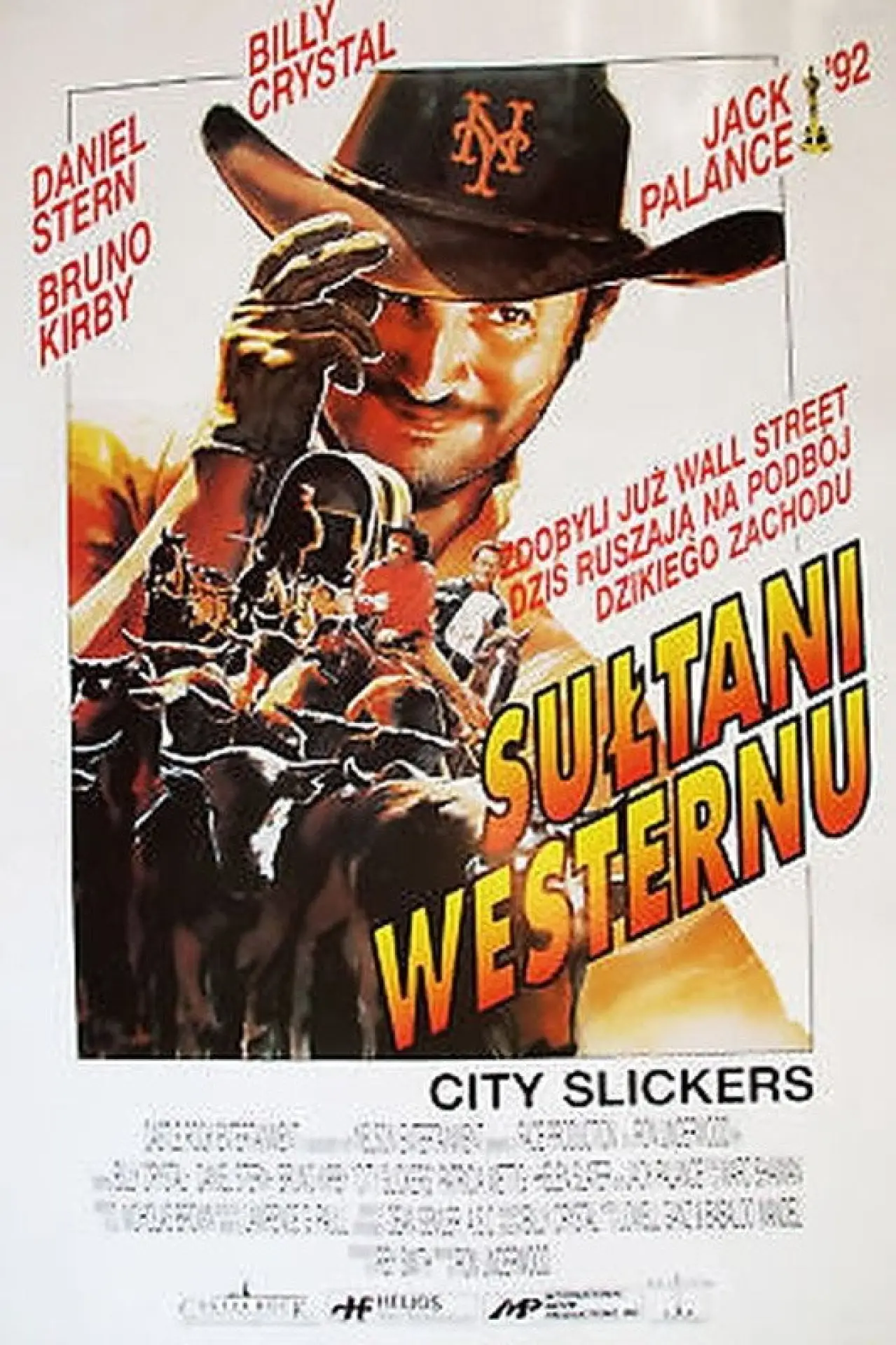 Plakat filmowy "Sułtani westernu"