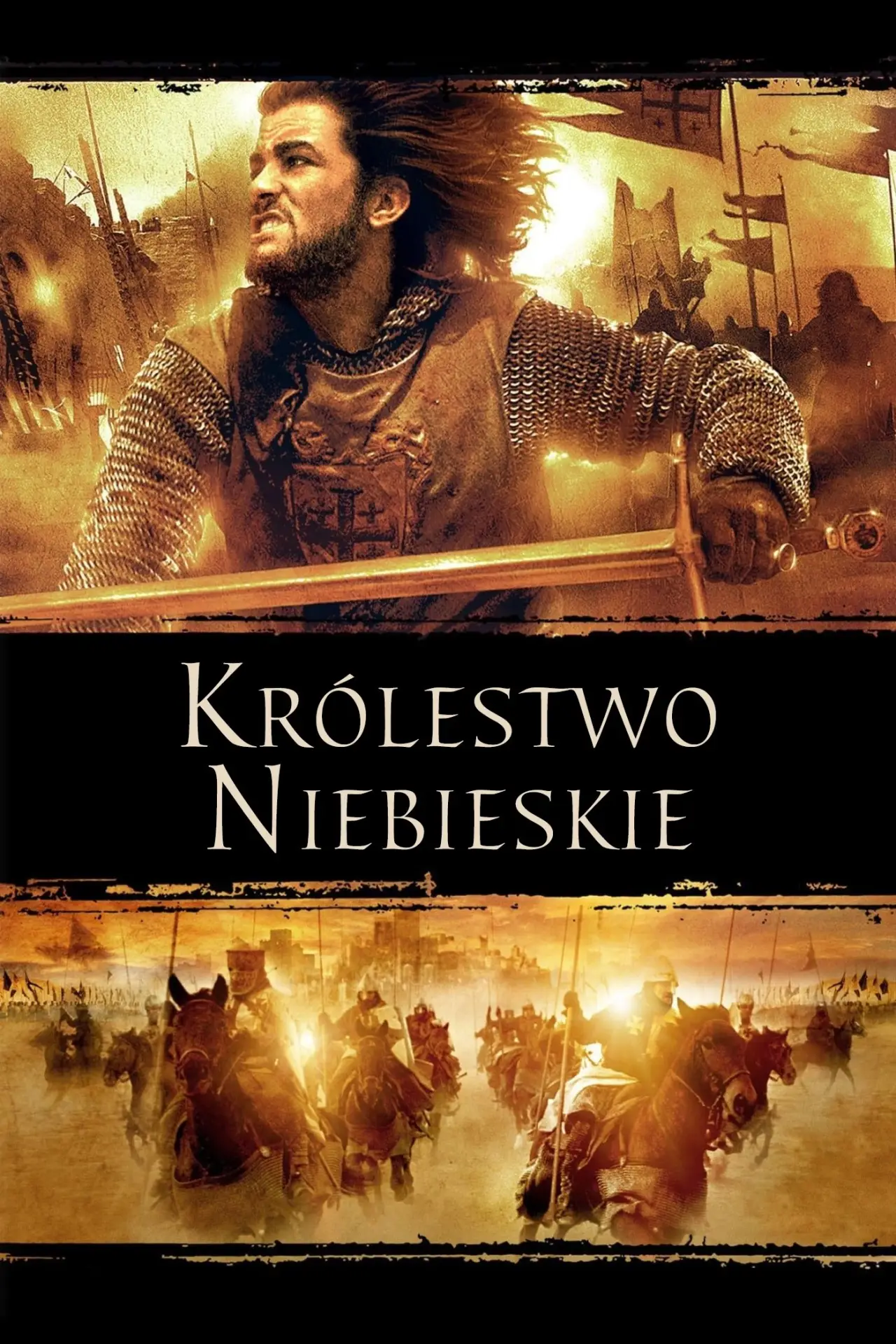 Plakat filmowy "Królestwo niebieskie"