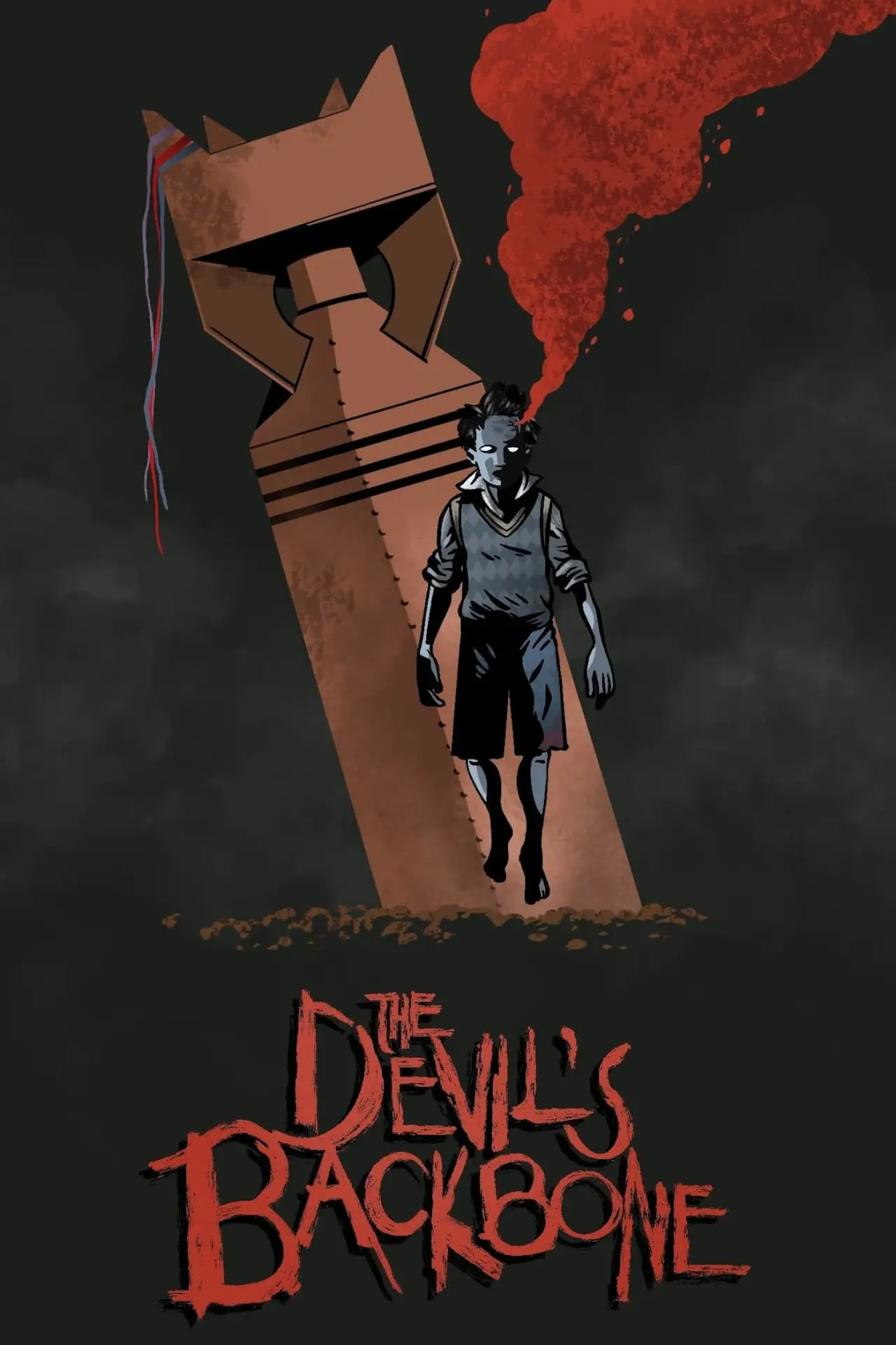 Plakat filmowy "Kręgosłup diabła"