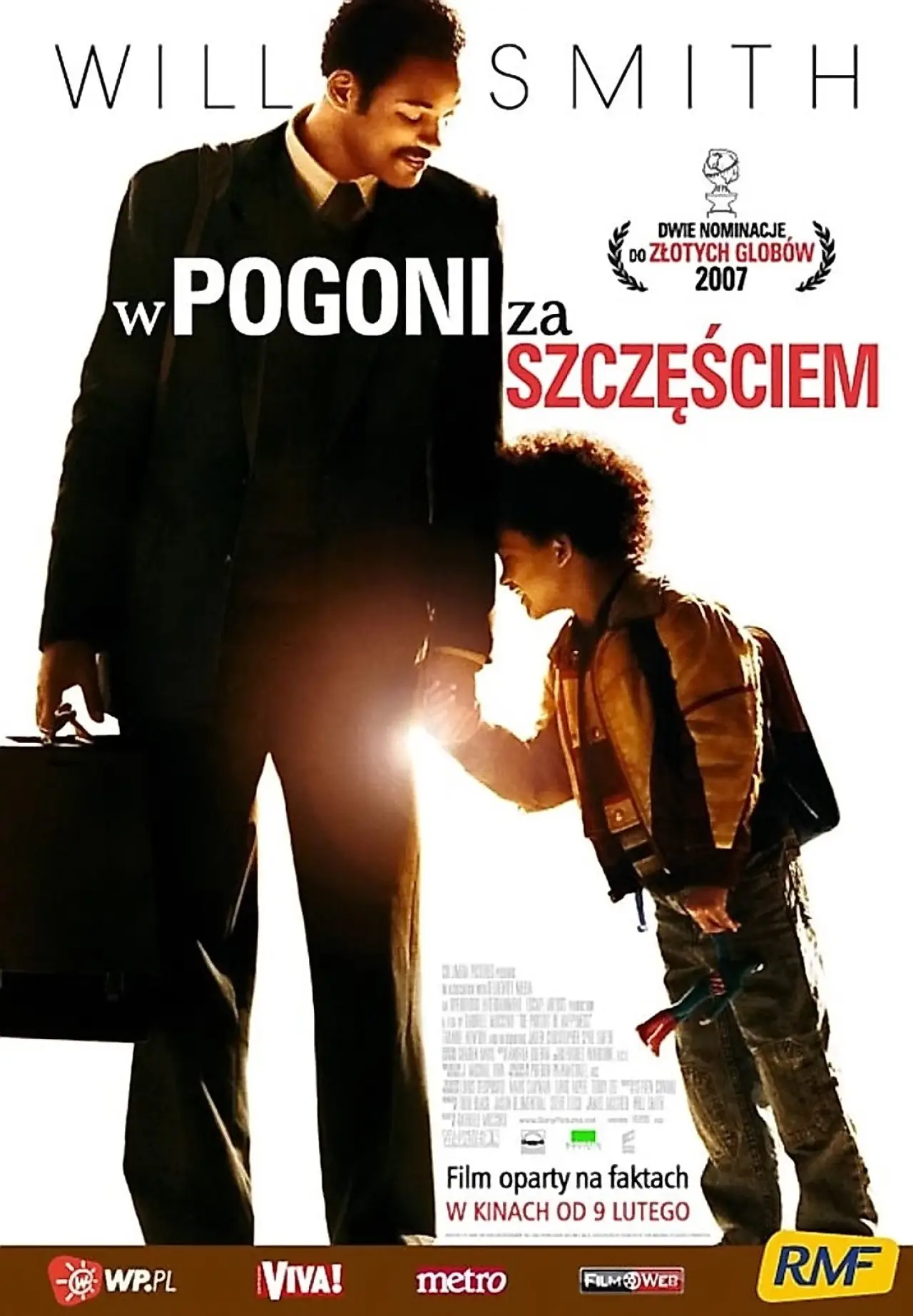 Plakat filmowy "W pogoni za szczęściem"