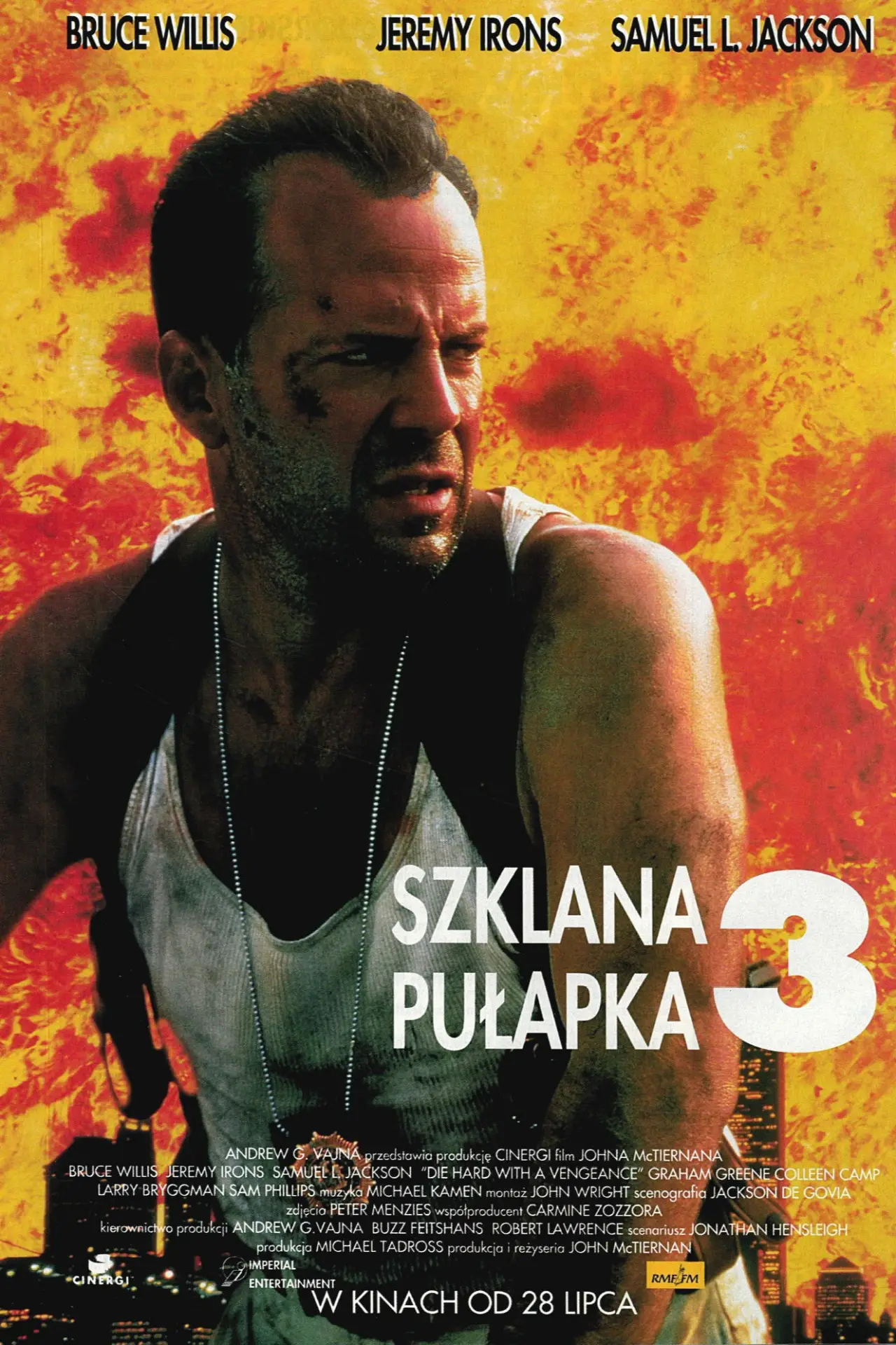 Plakat filmowy "Szklana pułapka 3"