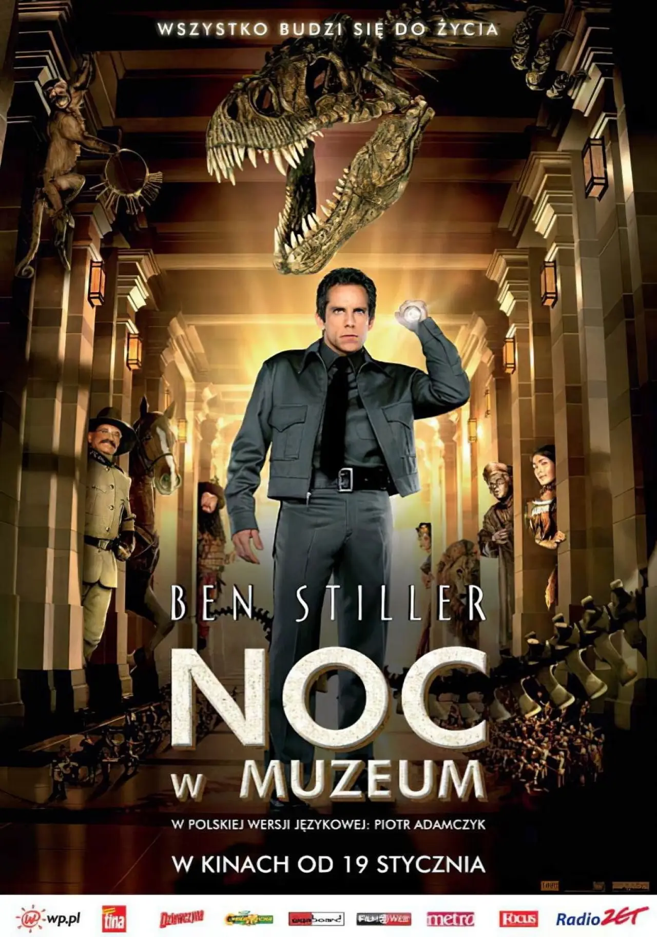 Plakat filmowy "Noc w muzeum"