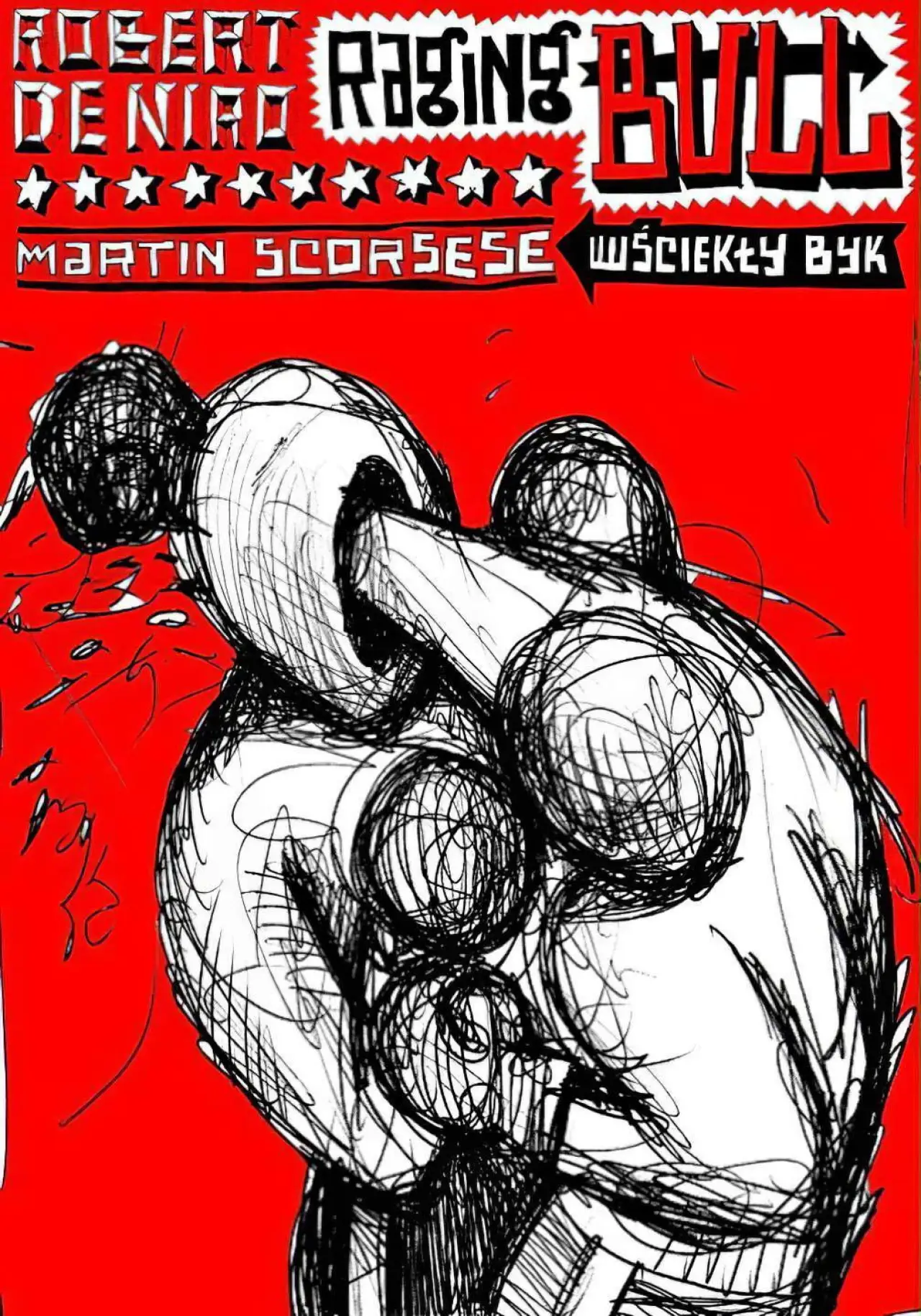 Plakat filmowy "Wściekły Byk"