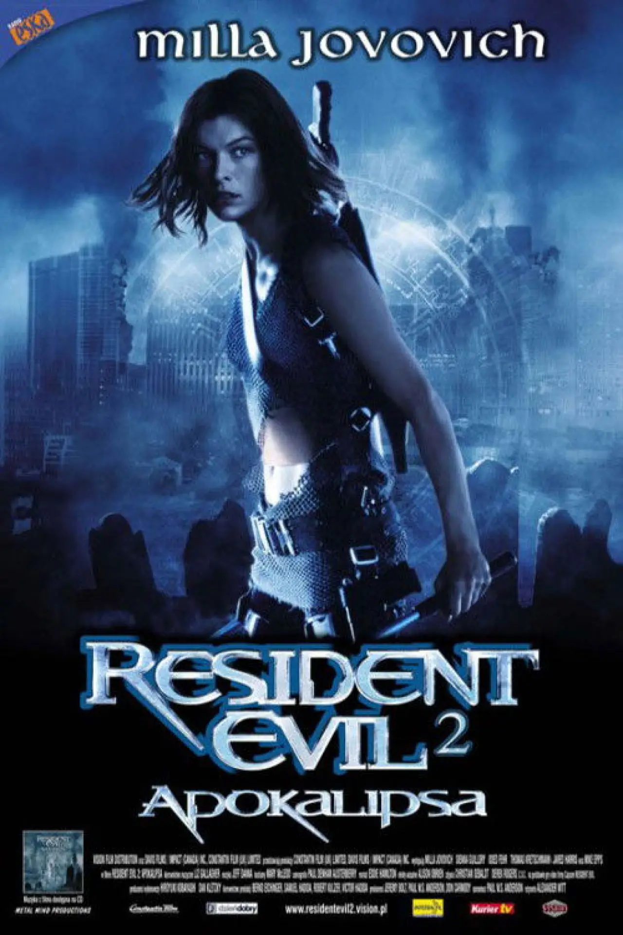 Plakat filmowy "Resident Evil 2: Apokalipsa"