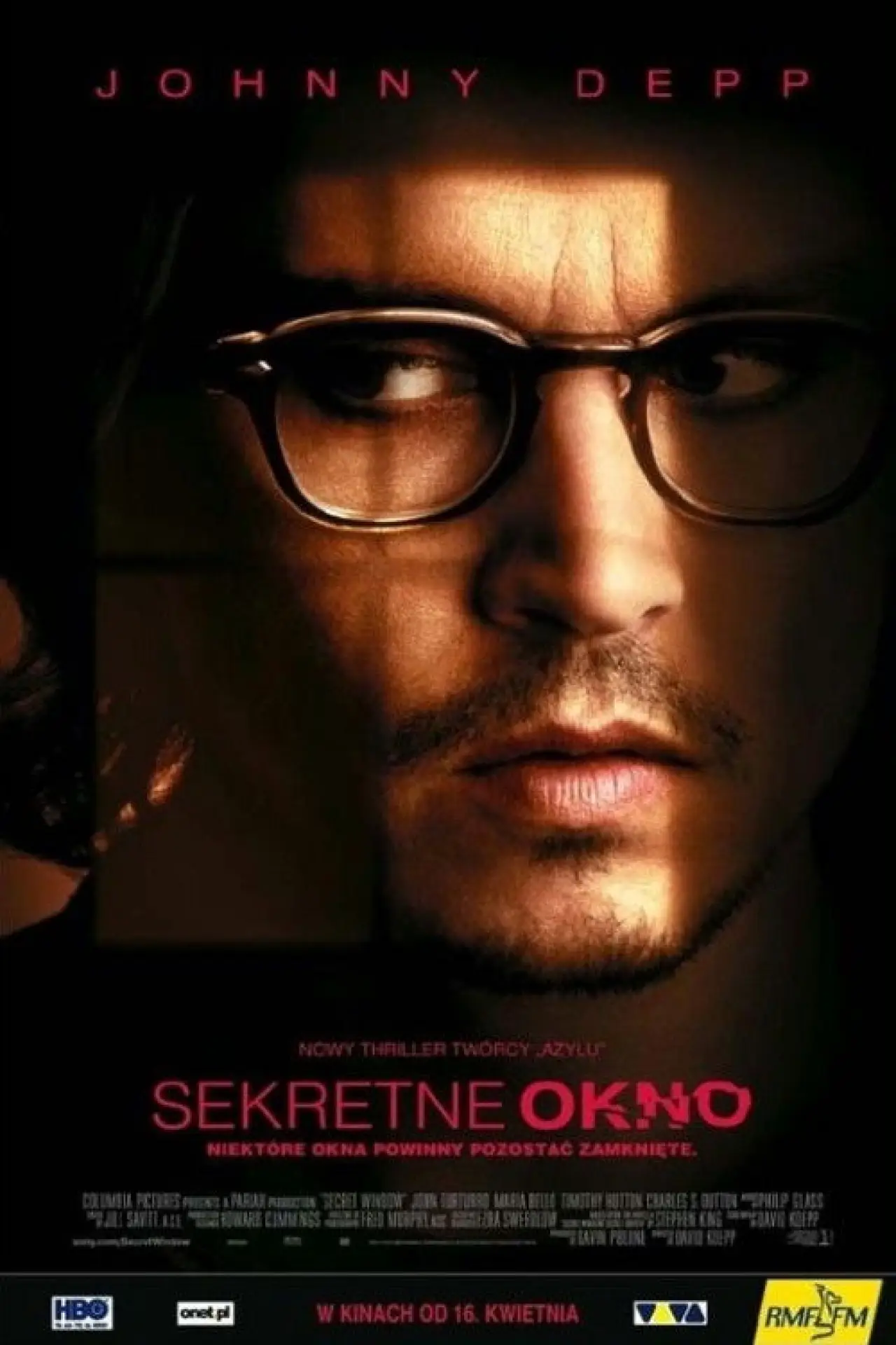 Plakat filmowy "Sekretne okno"