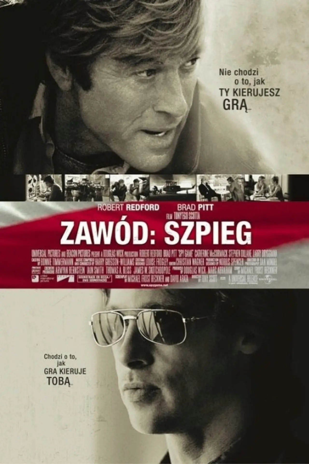 Plakat filmowy "Zawód: Szpieg"