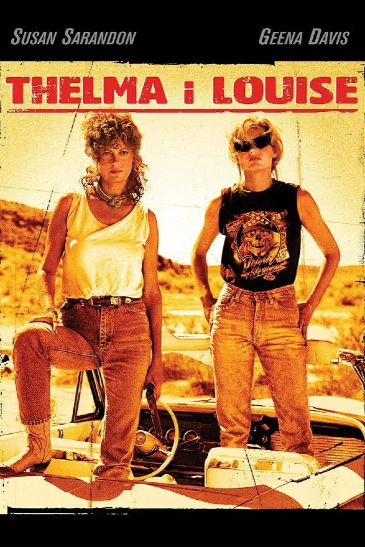 Plakat filmowy "Thelma i Louise"