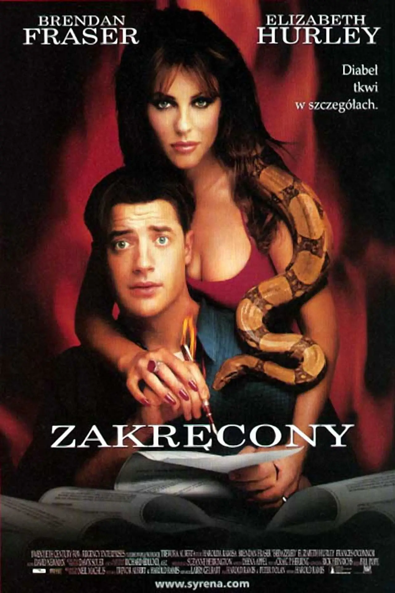 Plakat filmowy "Zakręcony"