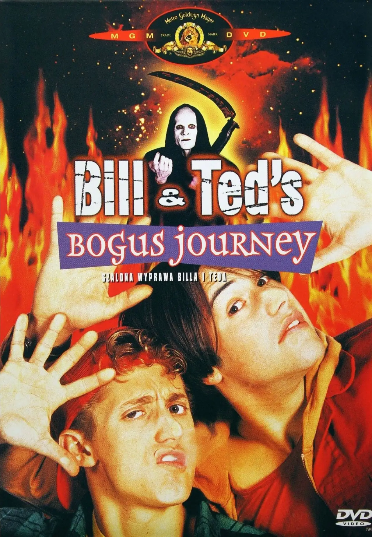 Plakat filmowy "Szalona Wyprawa Billa i Teda"