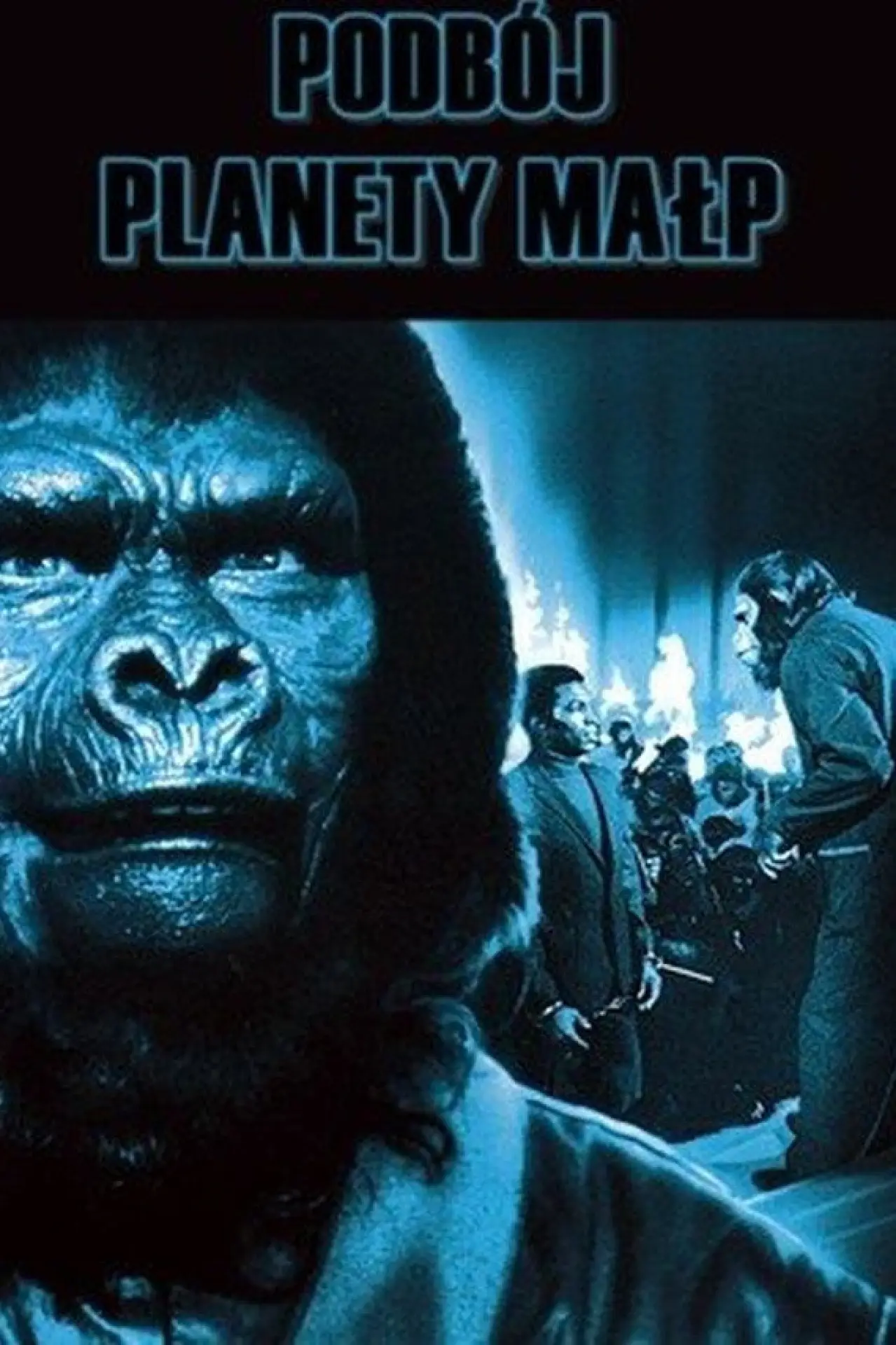 Plakat filmowy "Podbój Planety Małp"