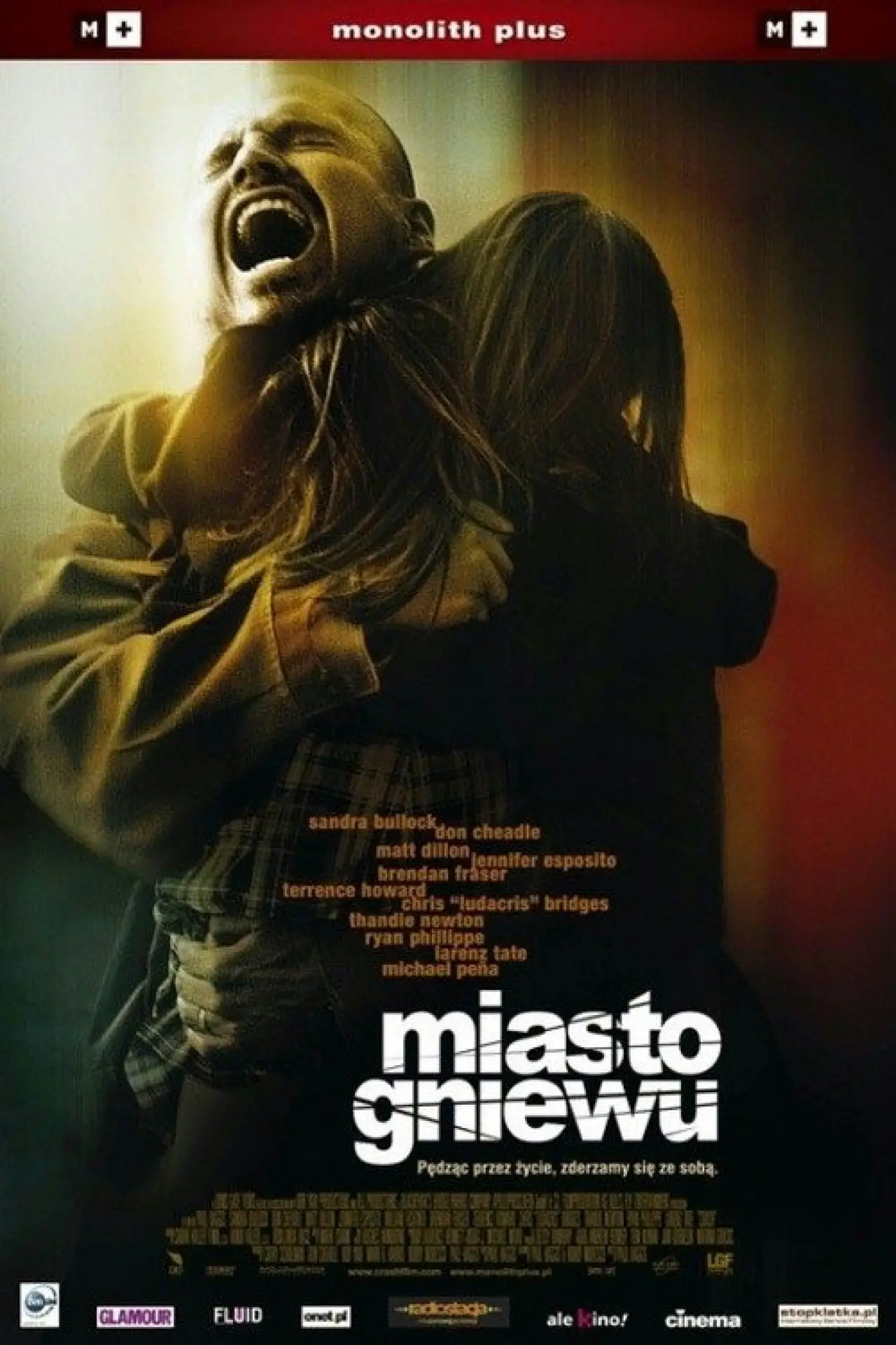 Plakat filmowy "Miasto gniewu"