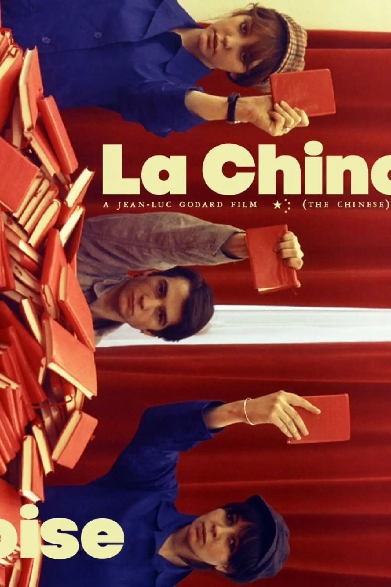 Plakat filmowy "La Chinoise"